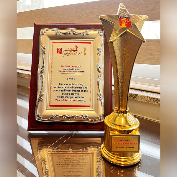 Awarded as “Star of Karnataka”