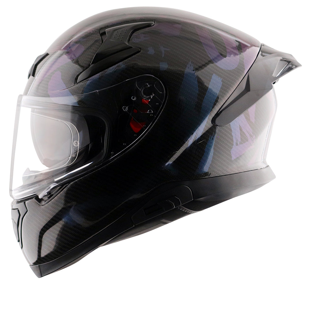 Apex Gloss Carbon Helmet - Main Image