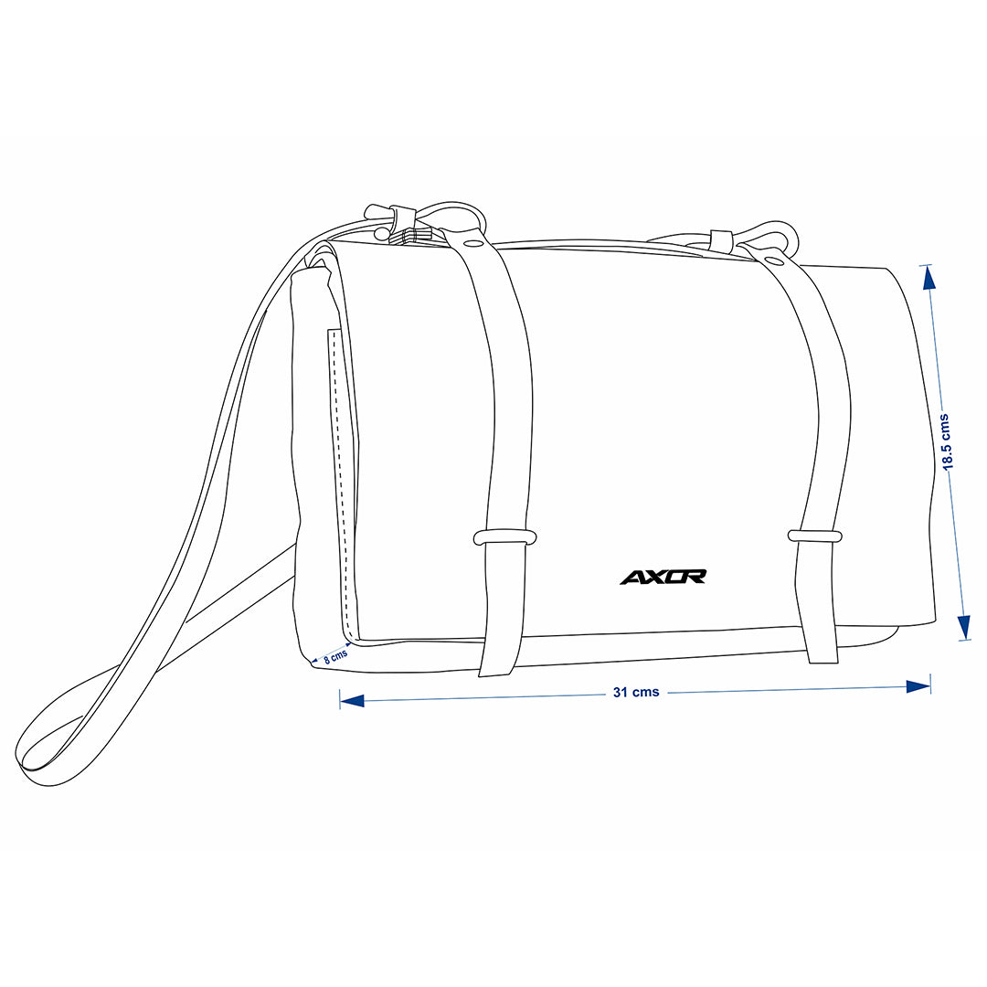 Khaki with Leather Brown