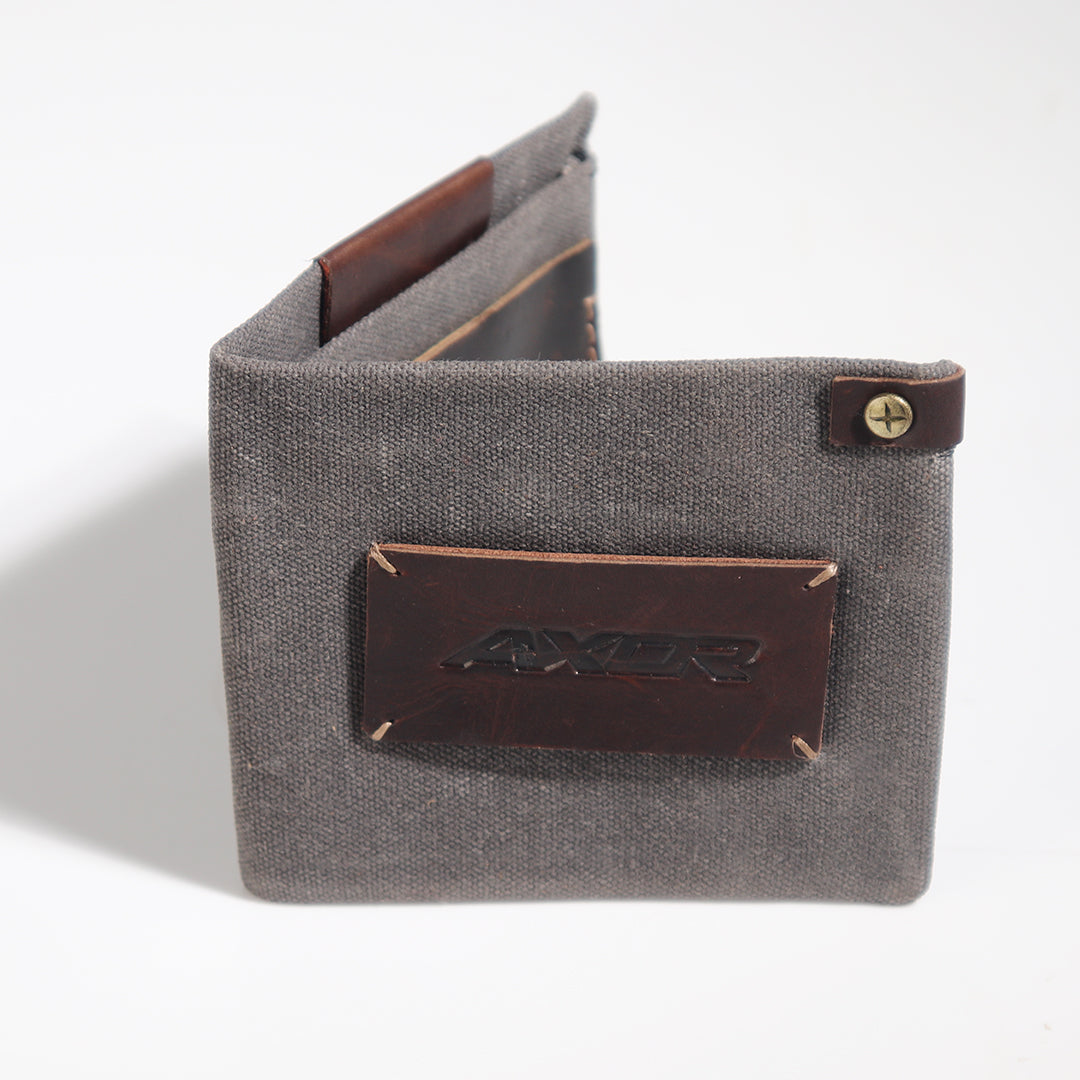 Cloud Grey with Leather Brown