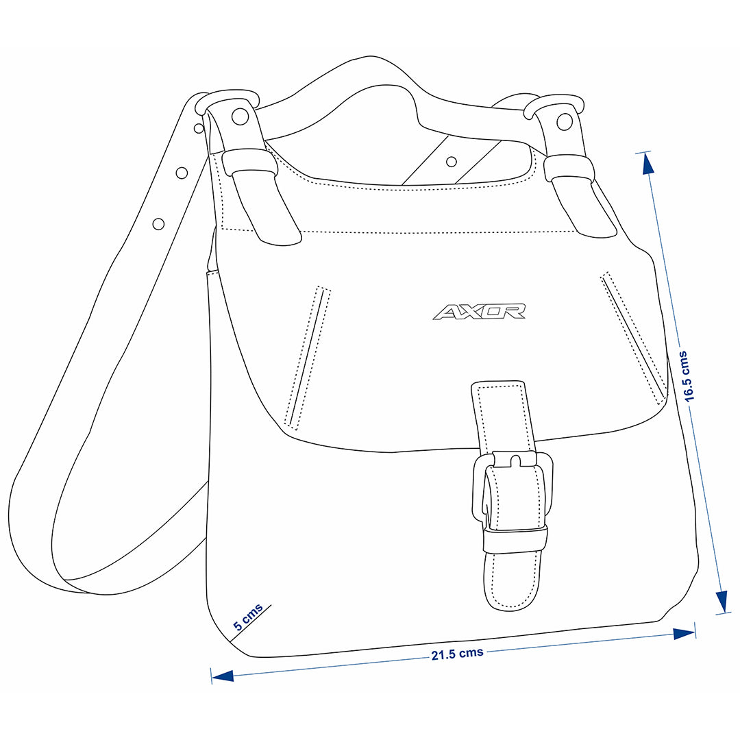 Khaki with Leather Brown