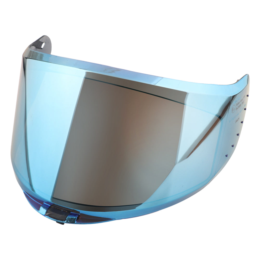 Saber Iridium Blue Visor – Helmet Visor | Axor Helmets