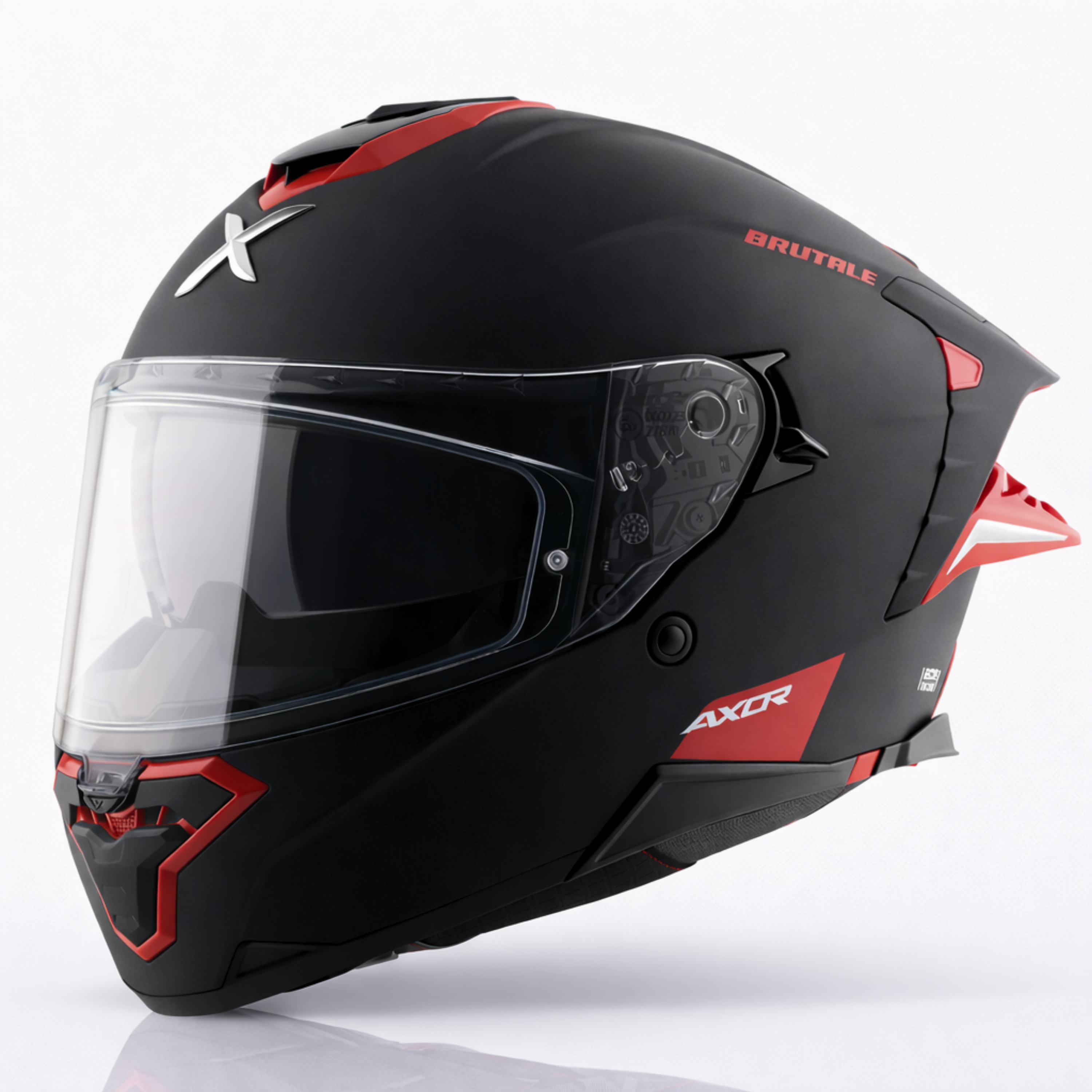 DULL BLACK RED