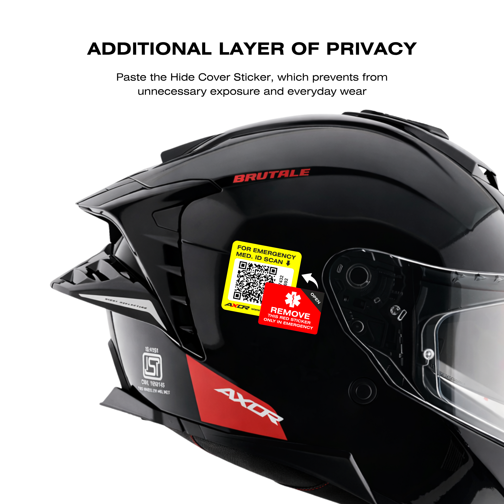 Axor Tageze Medical Sticker