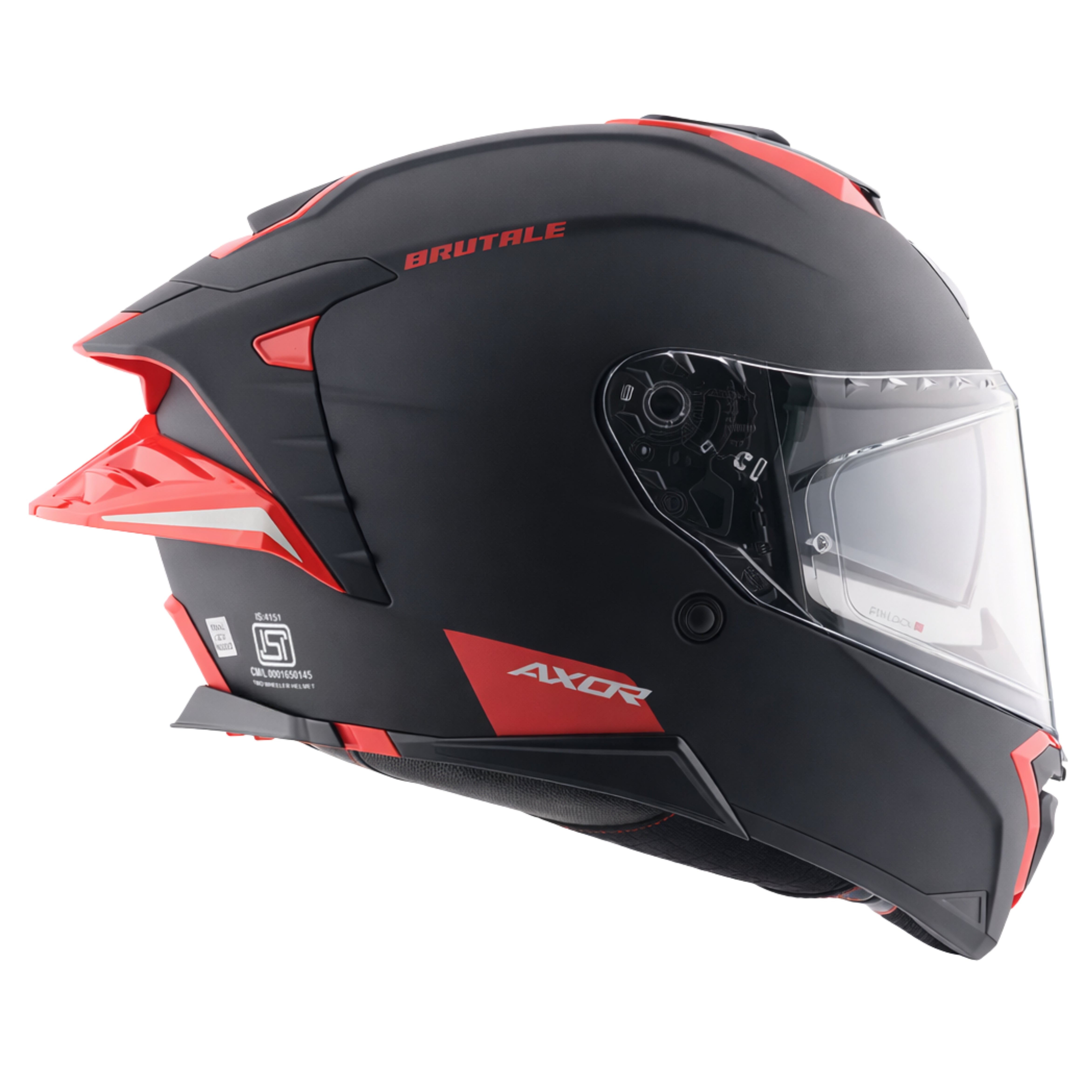 DULL BLACK RED