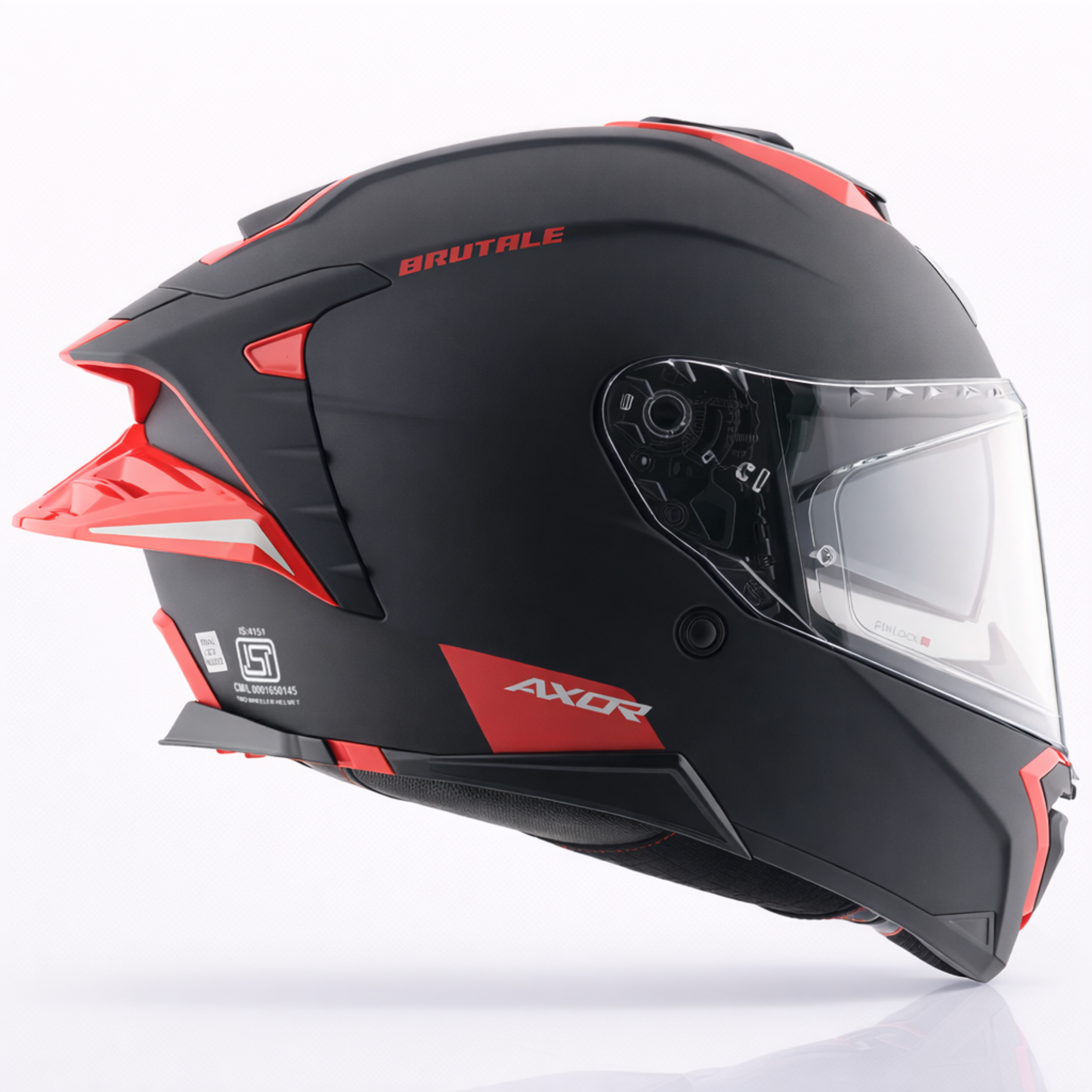 DULL BLACK RED