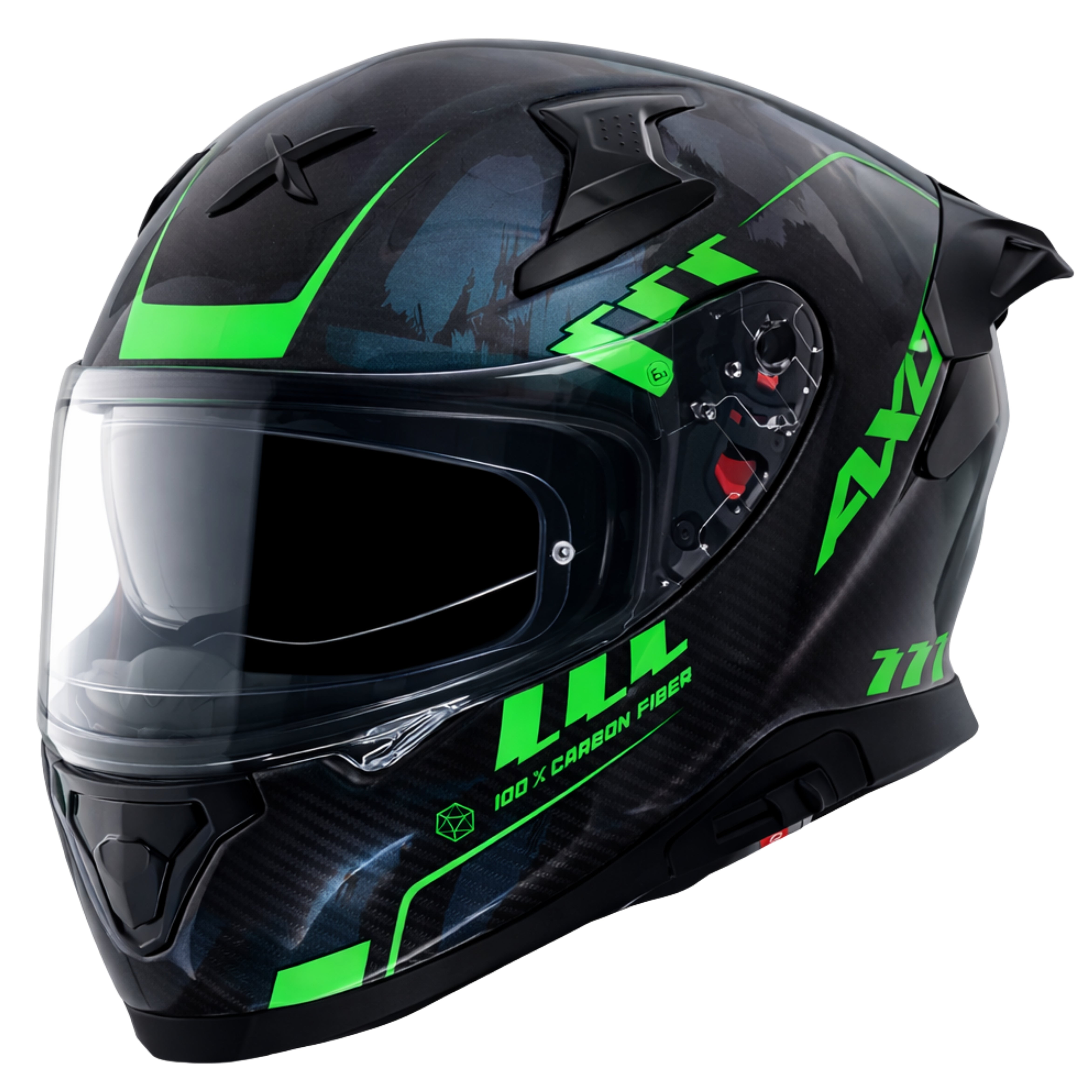 Gloss Carbon Green