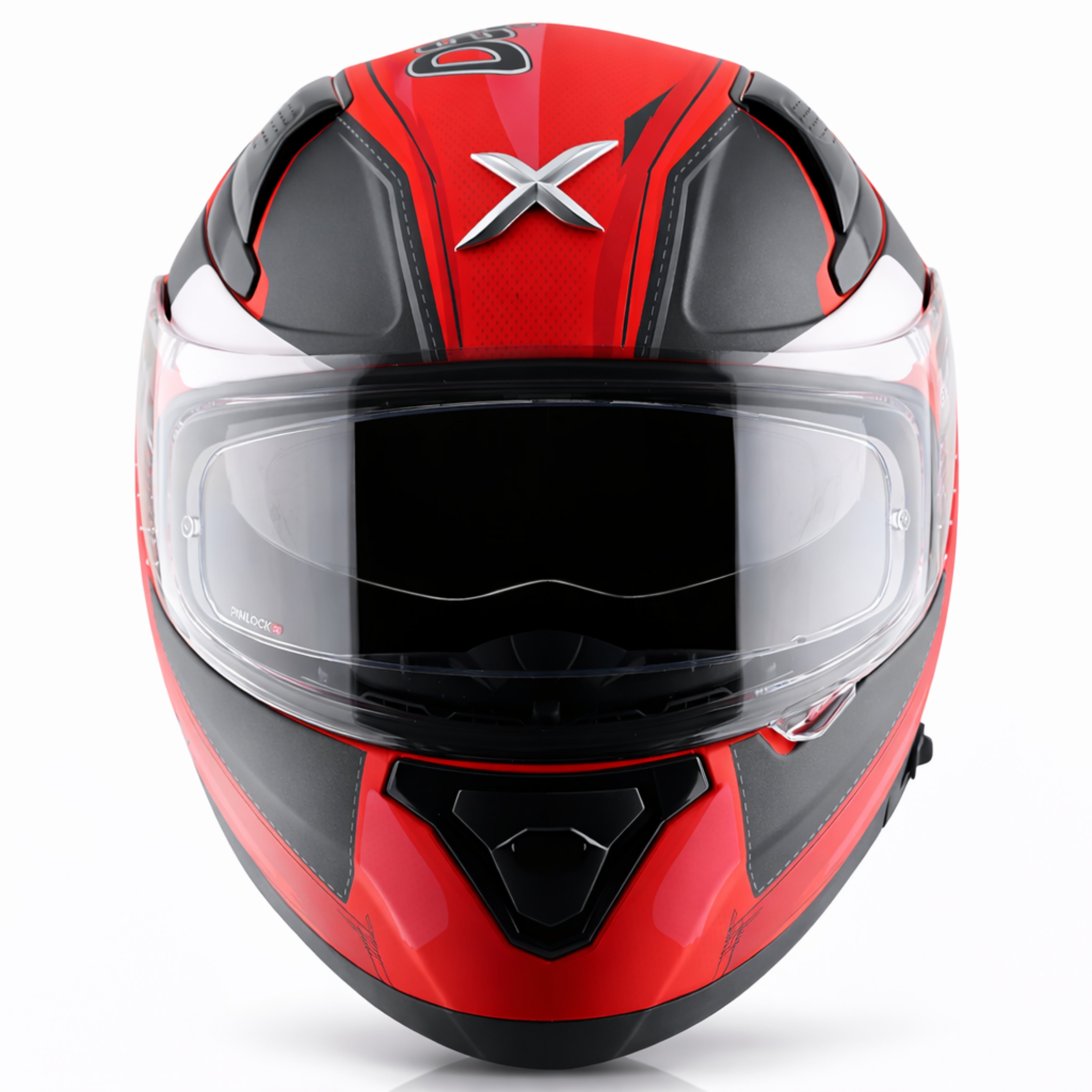 DULL RED BLACK