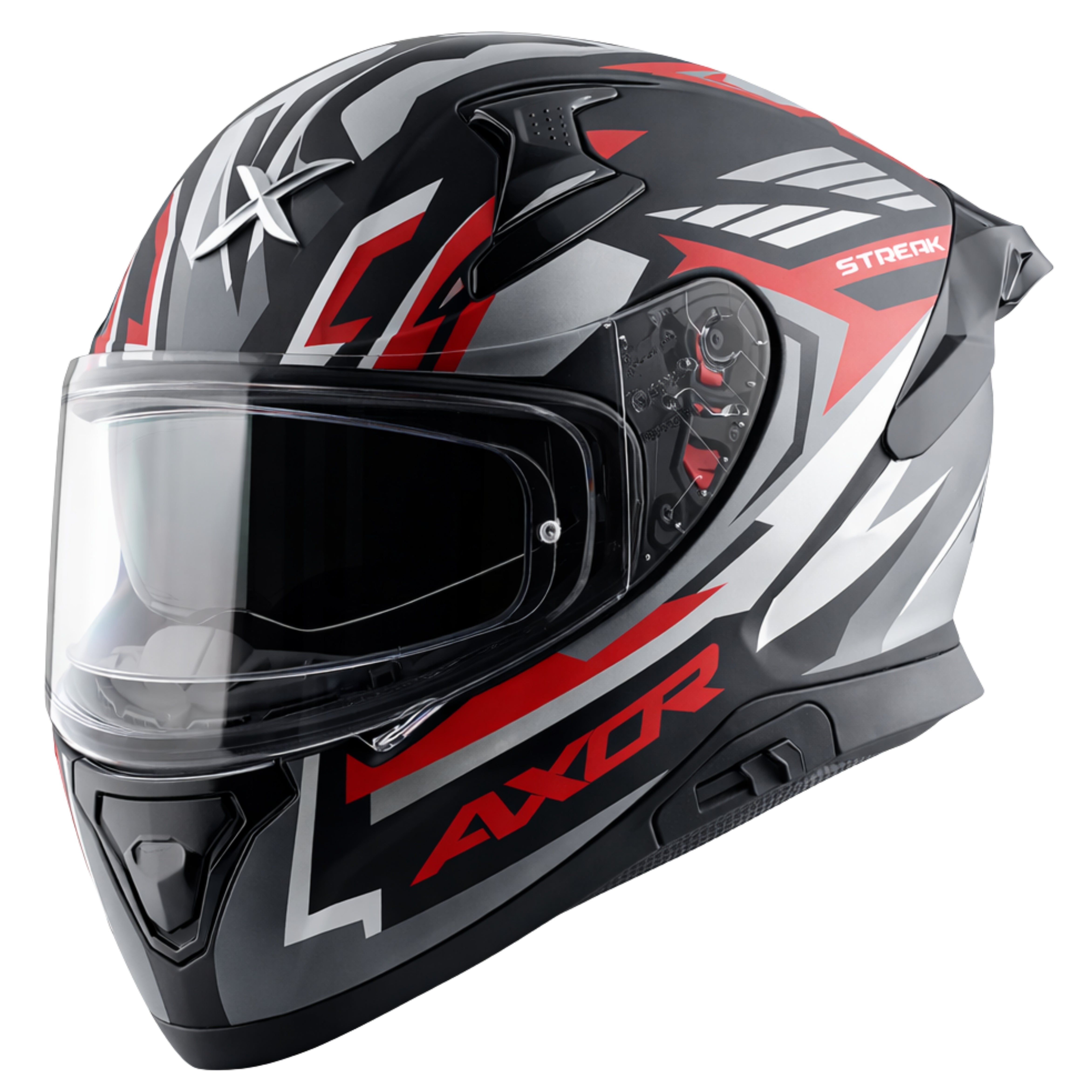 DULL BLACK RED