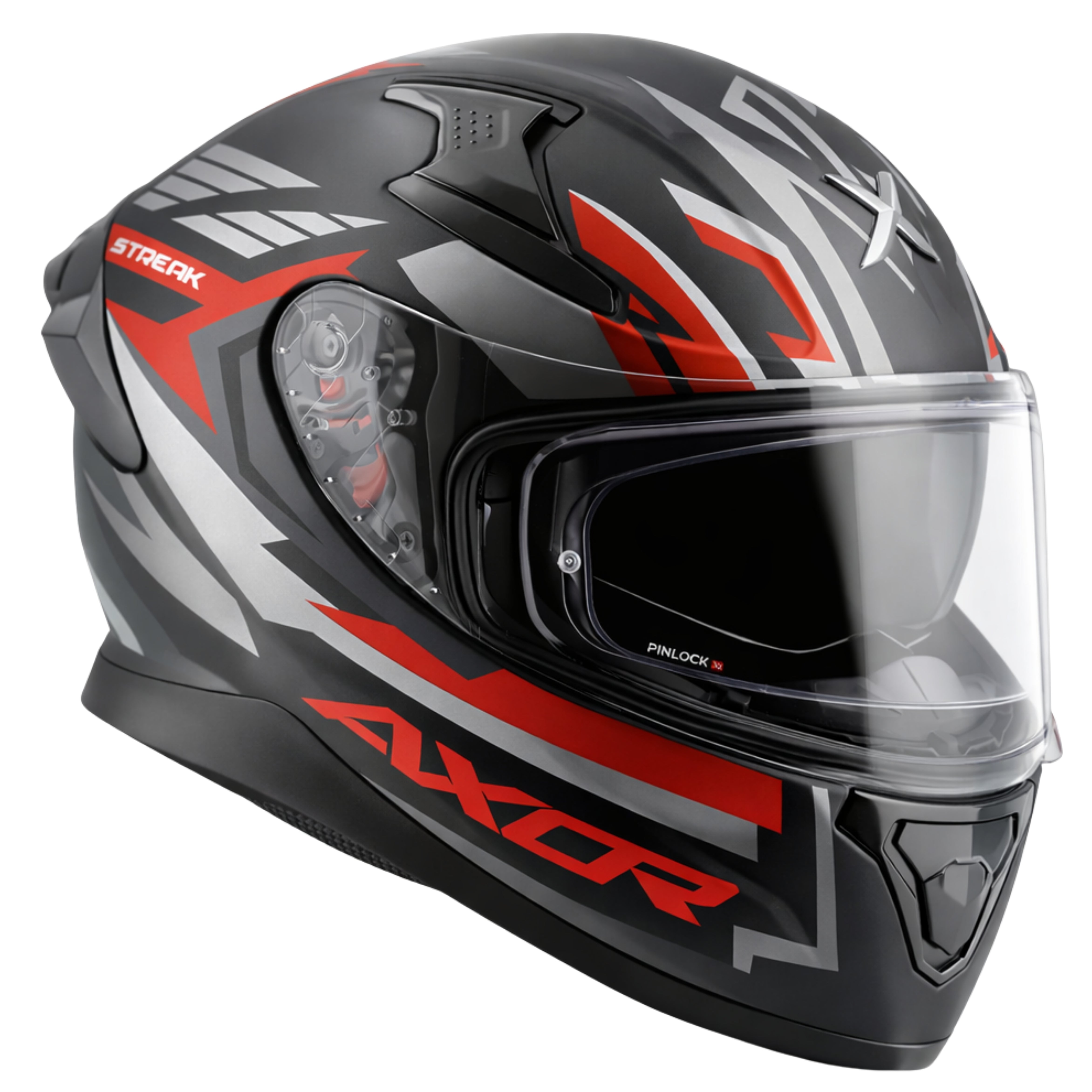 DULL BLACK RED