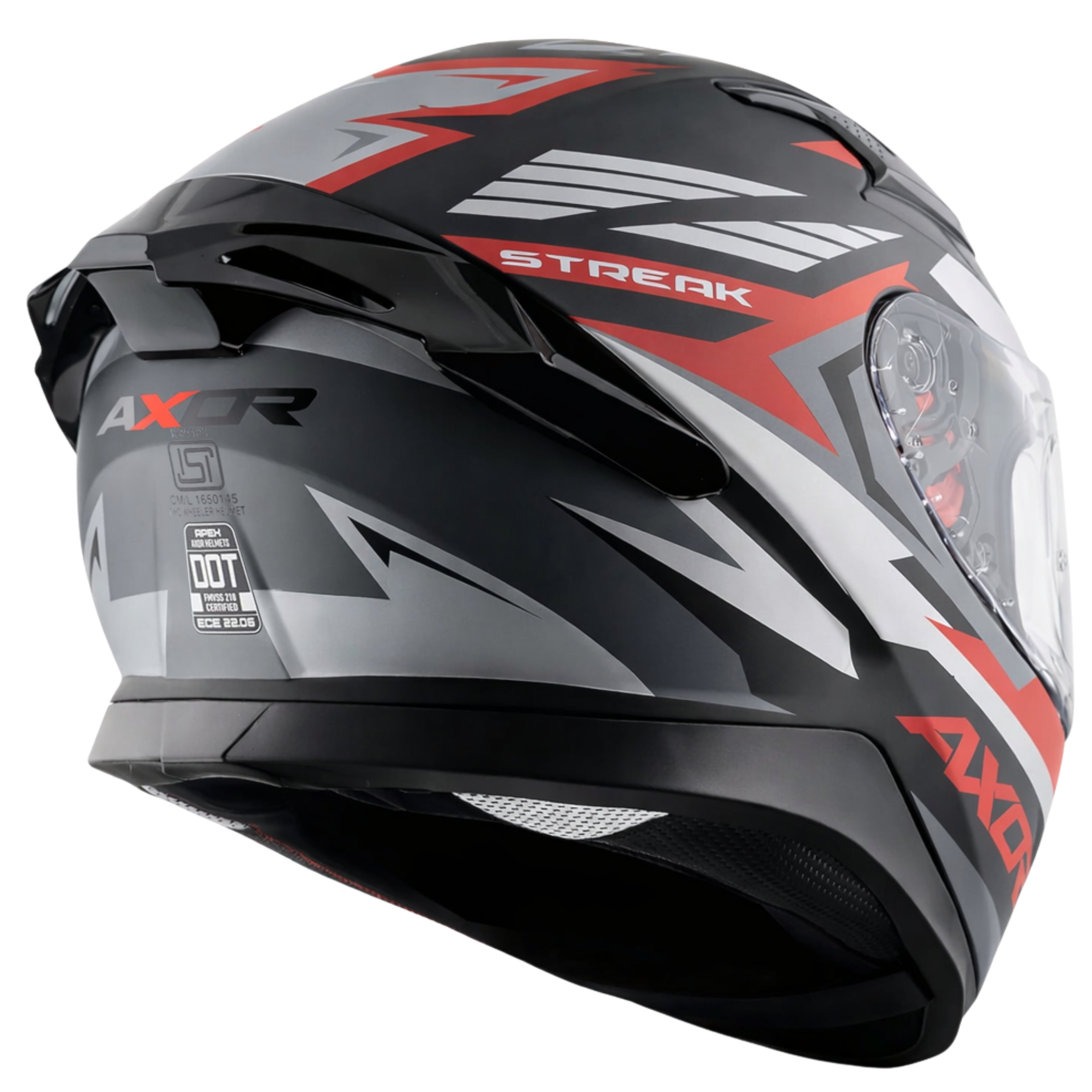 DULL BLACK RED