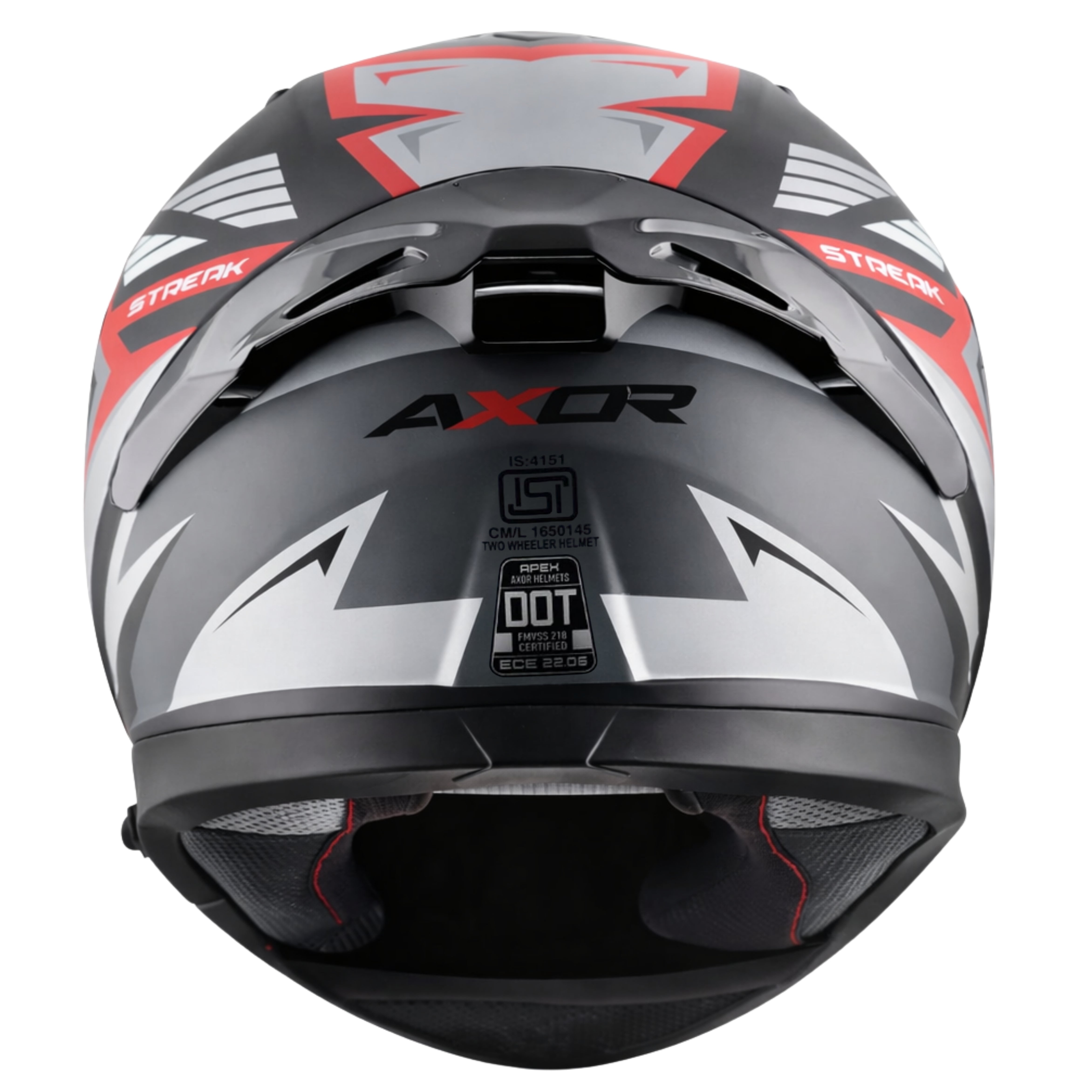 DULL BLACK RED