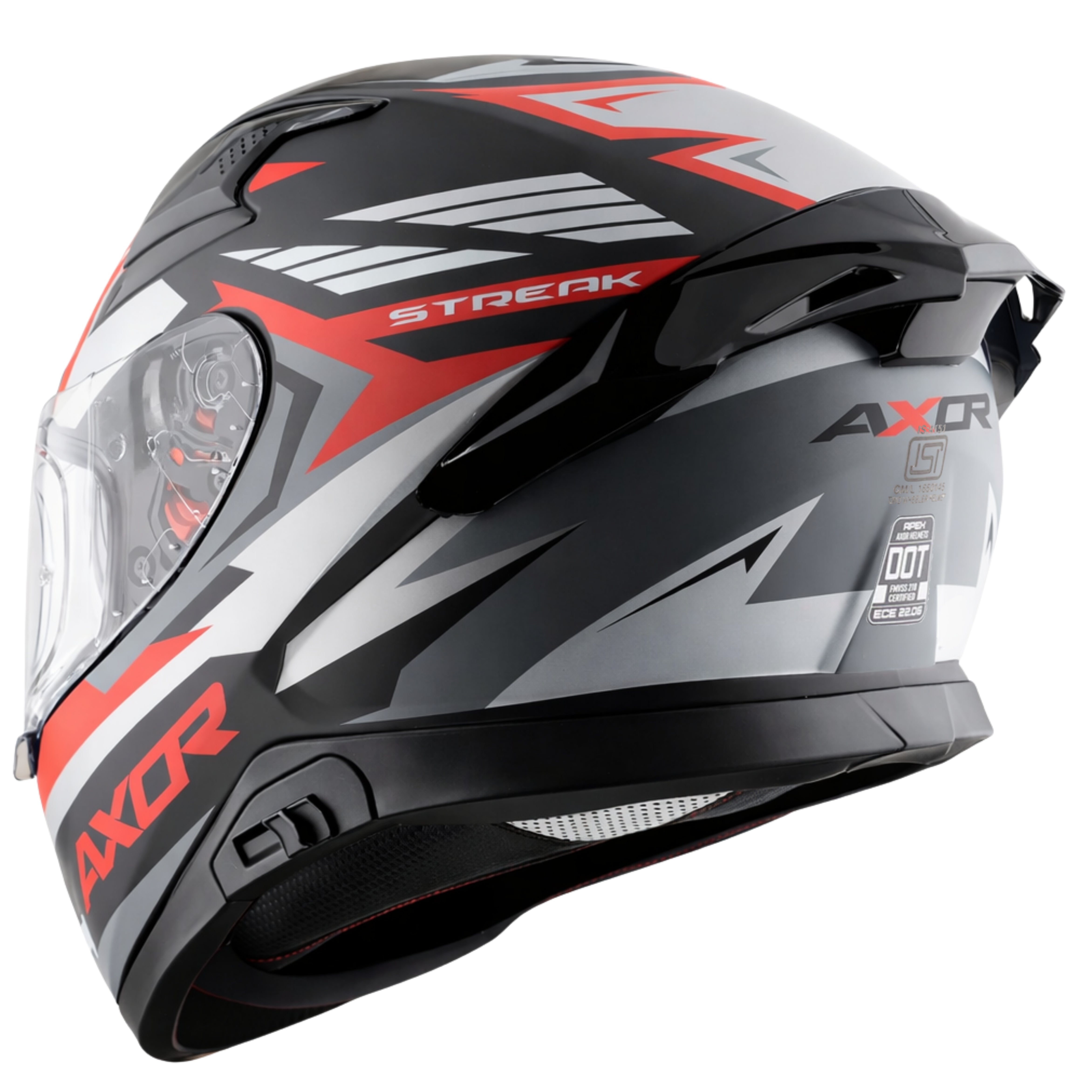 DULL BLACK RED