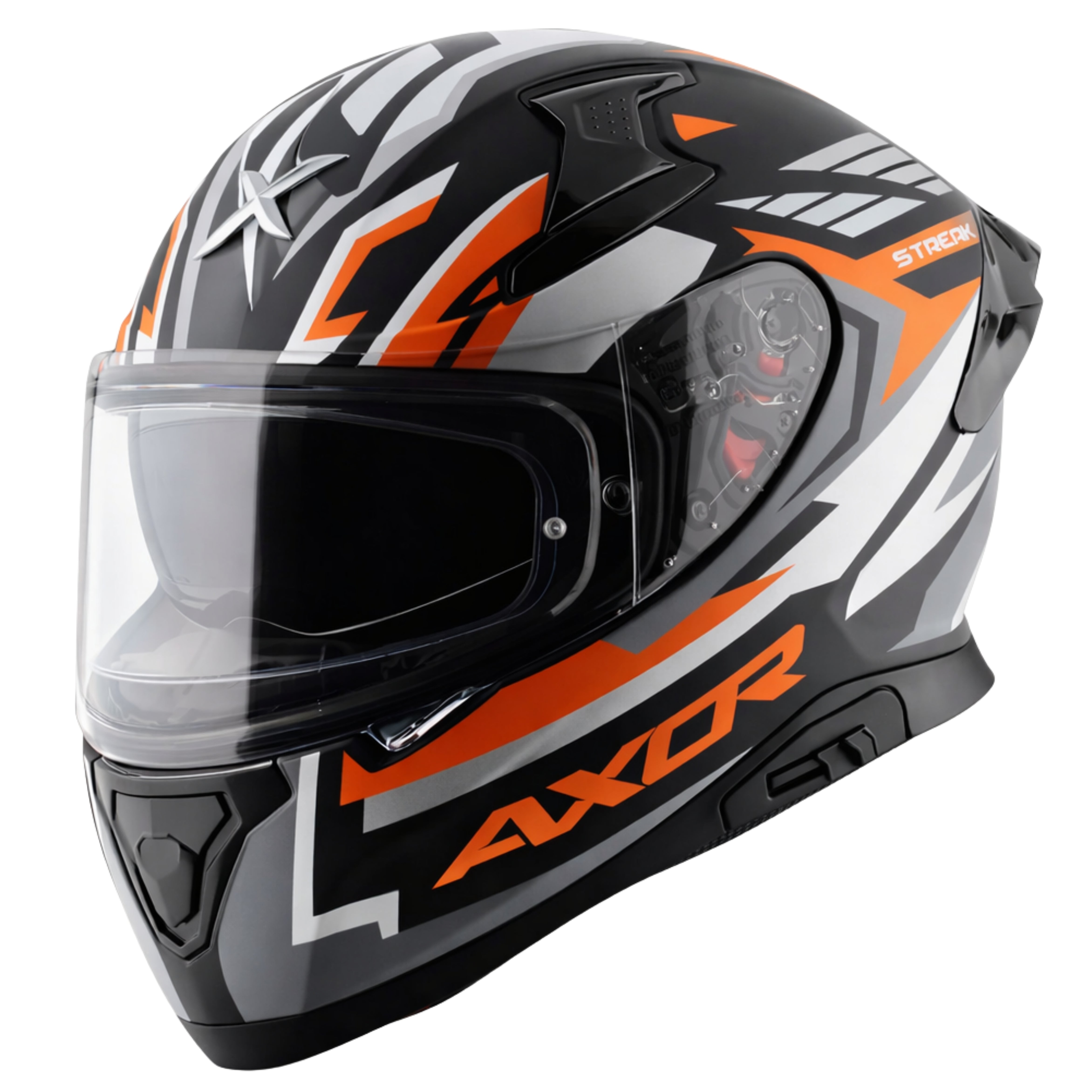 DULL BLACK ORANGE
