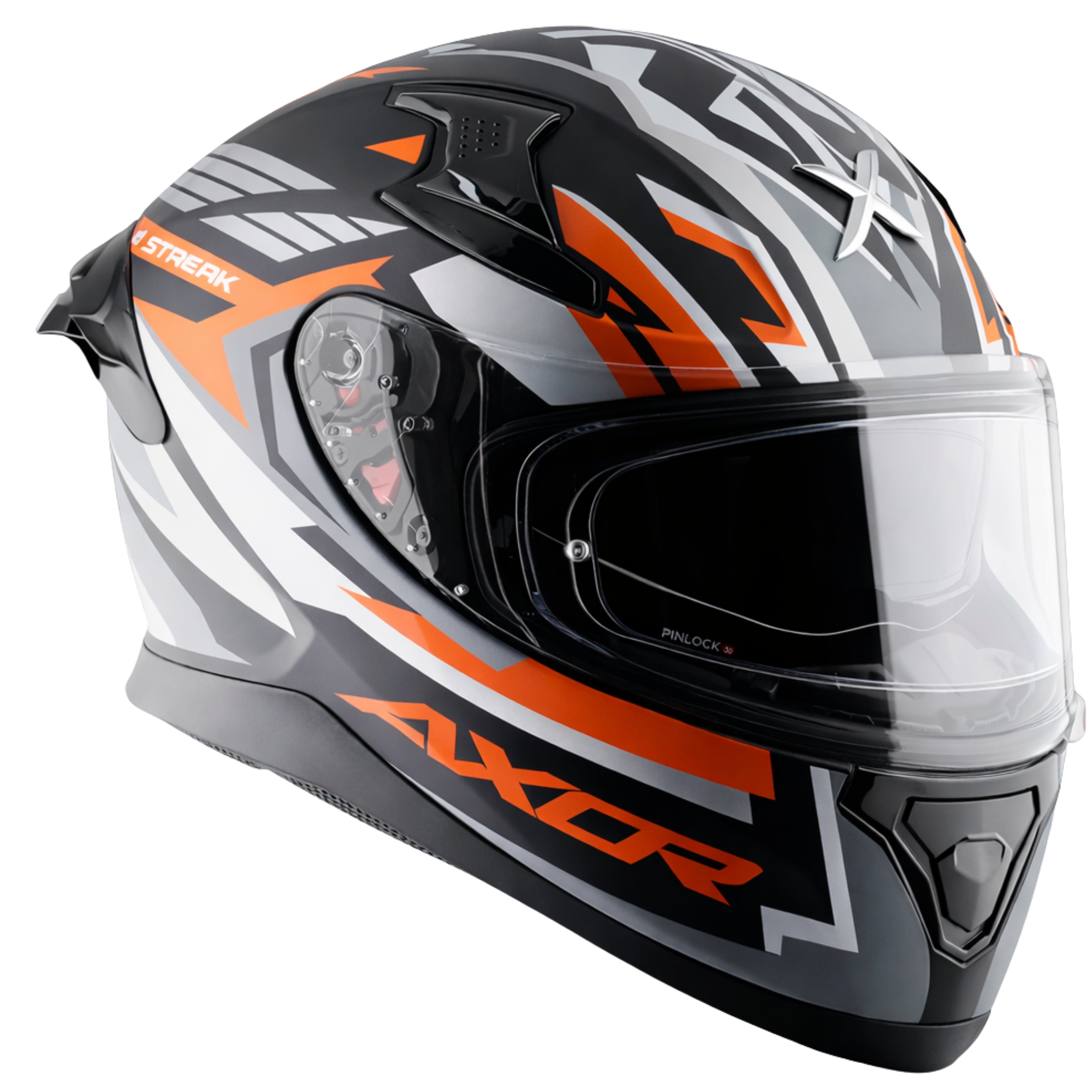 DULL BLACK ORANGE
