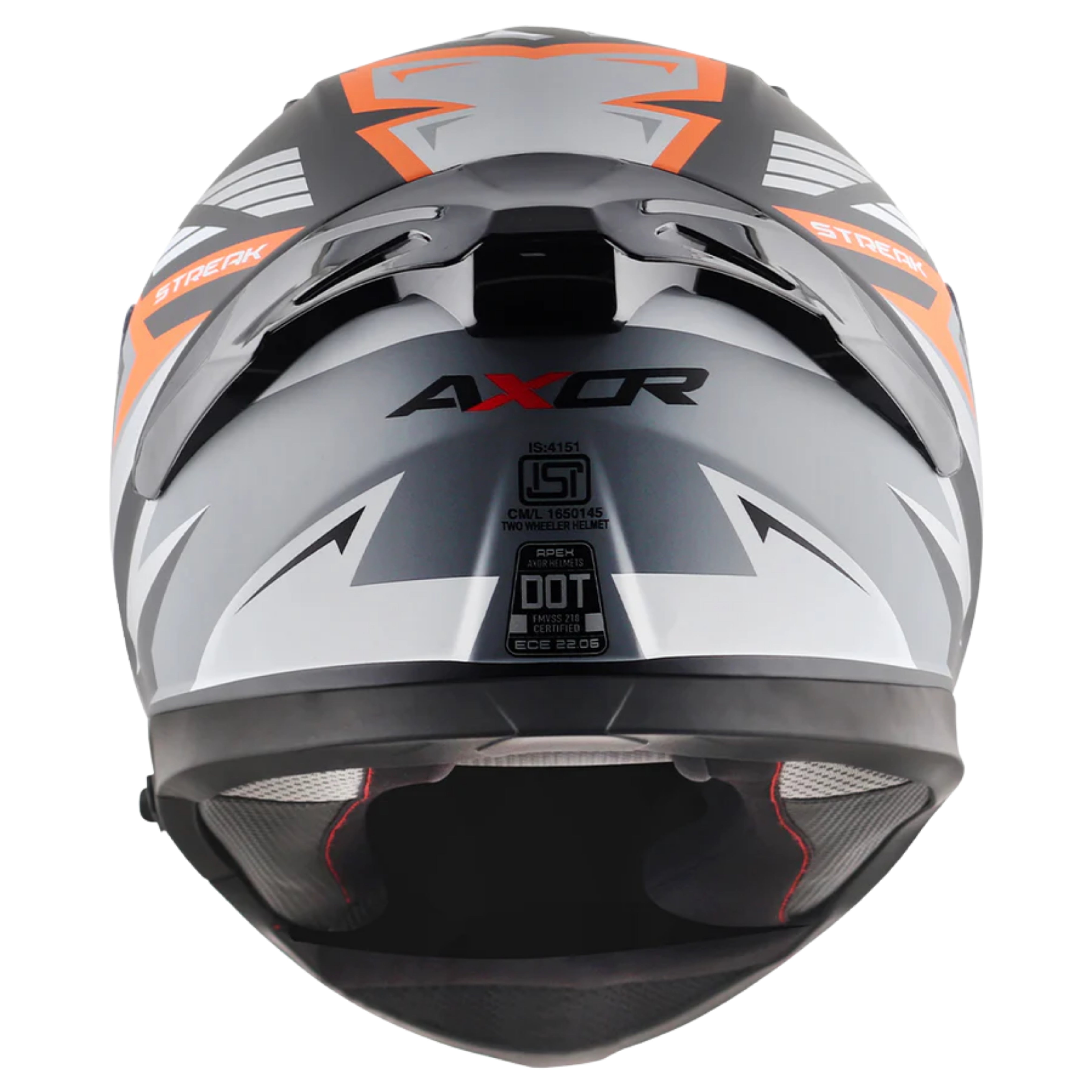 DULL BLACK ORANGE