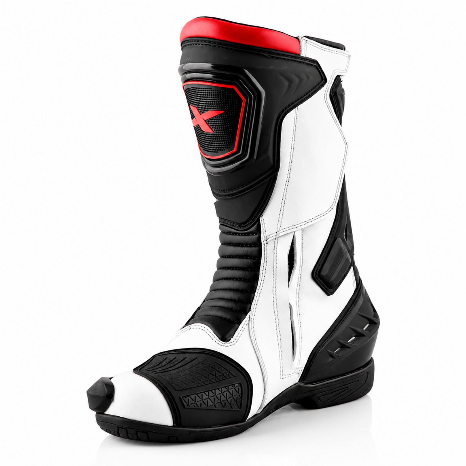BLACK WHITE RED