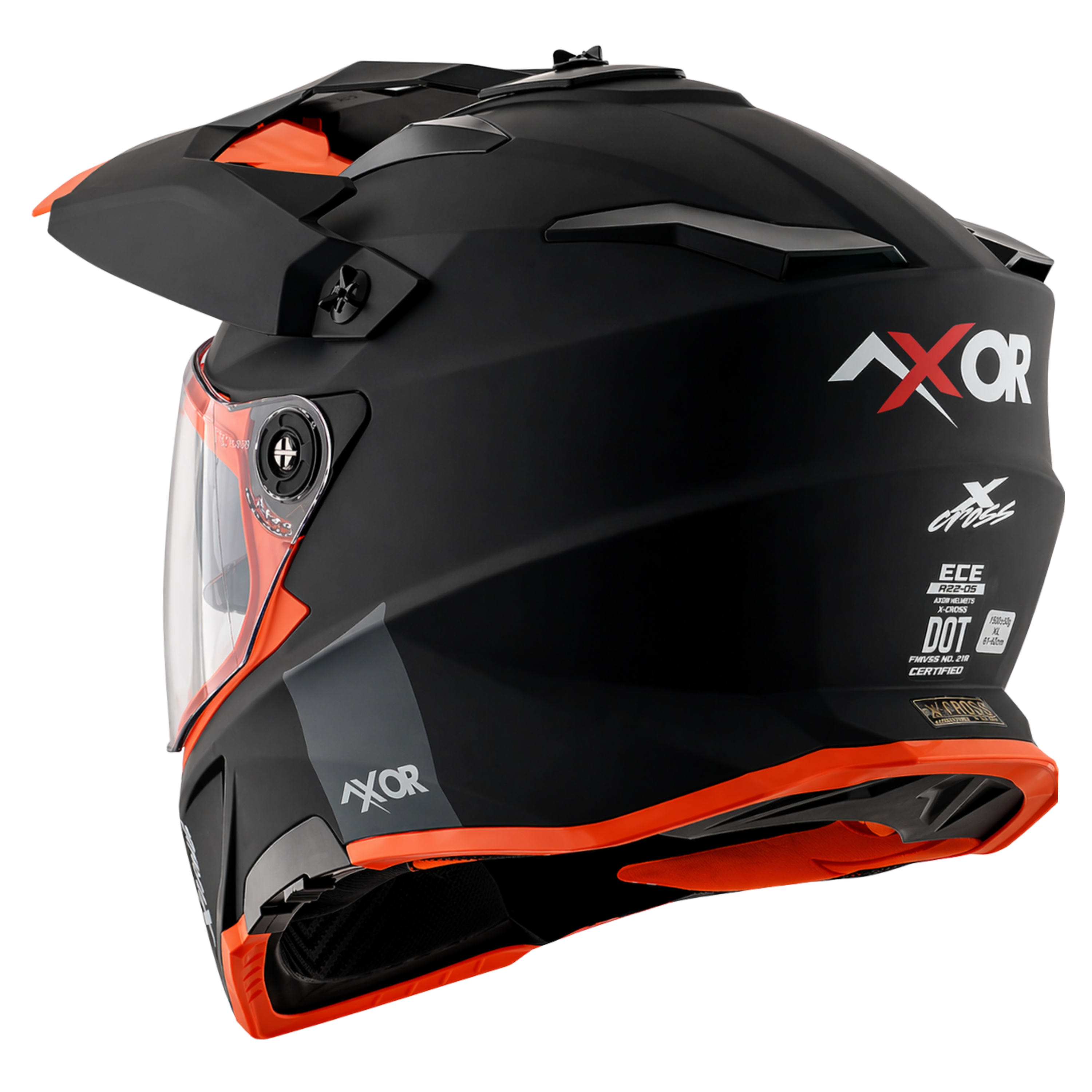 DULL BLACK ORANGE