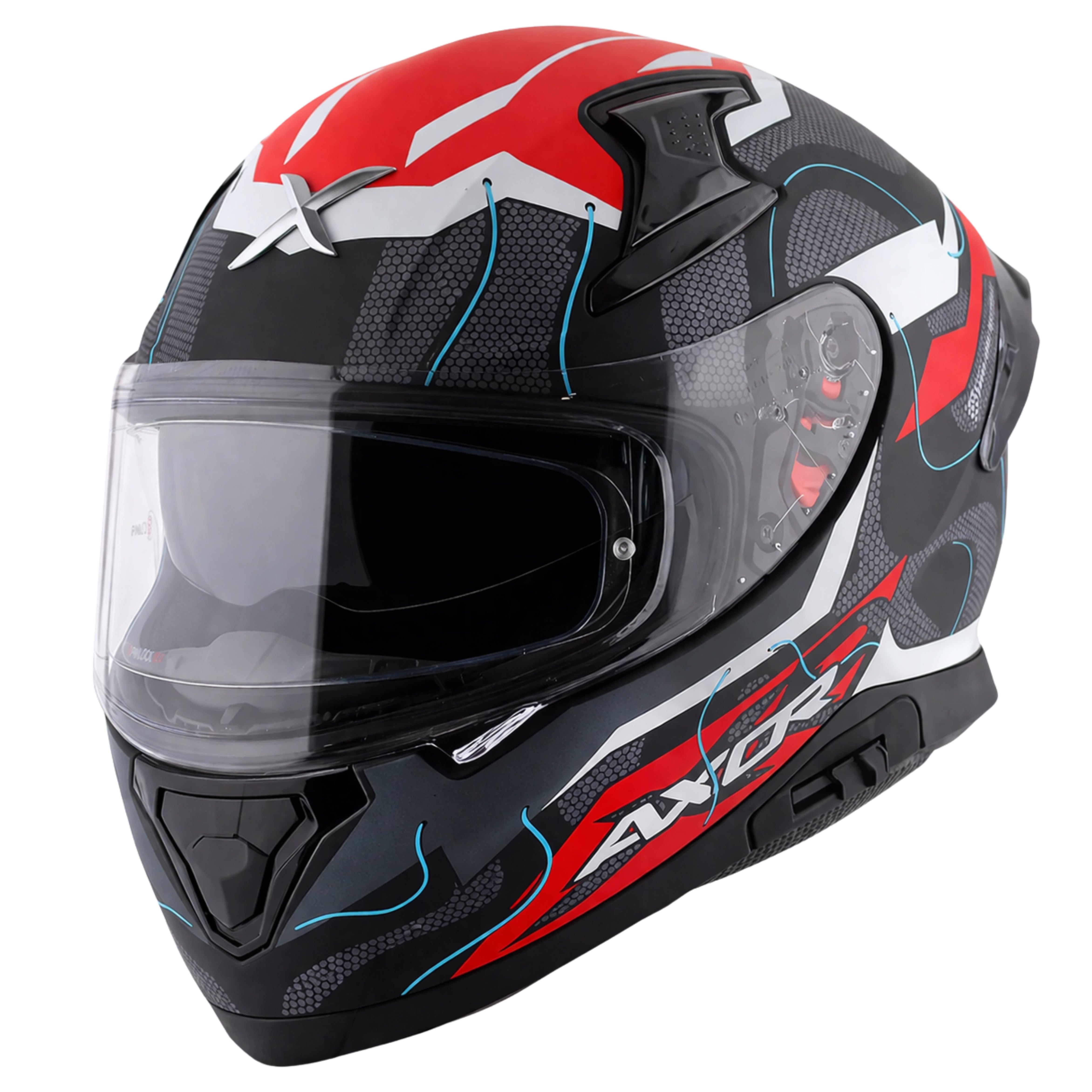 DULL BLACK RED
