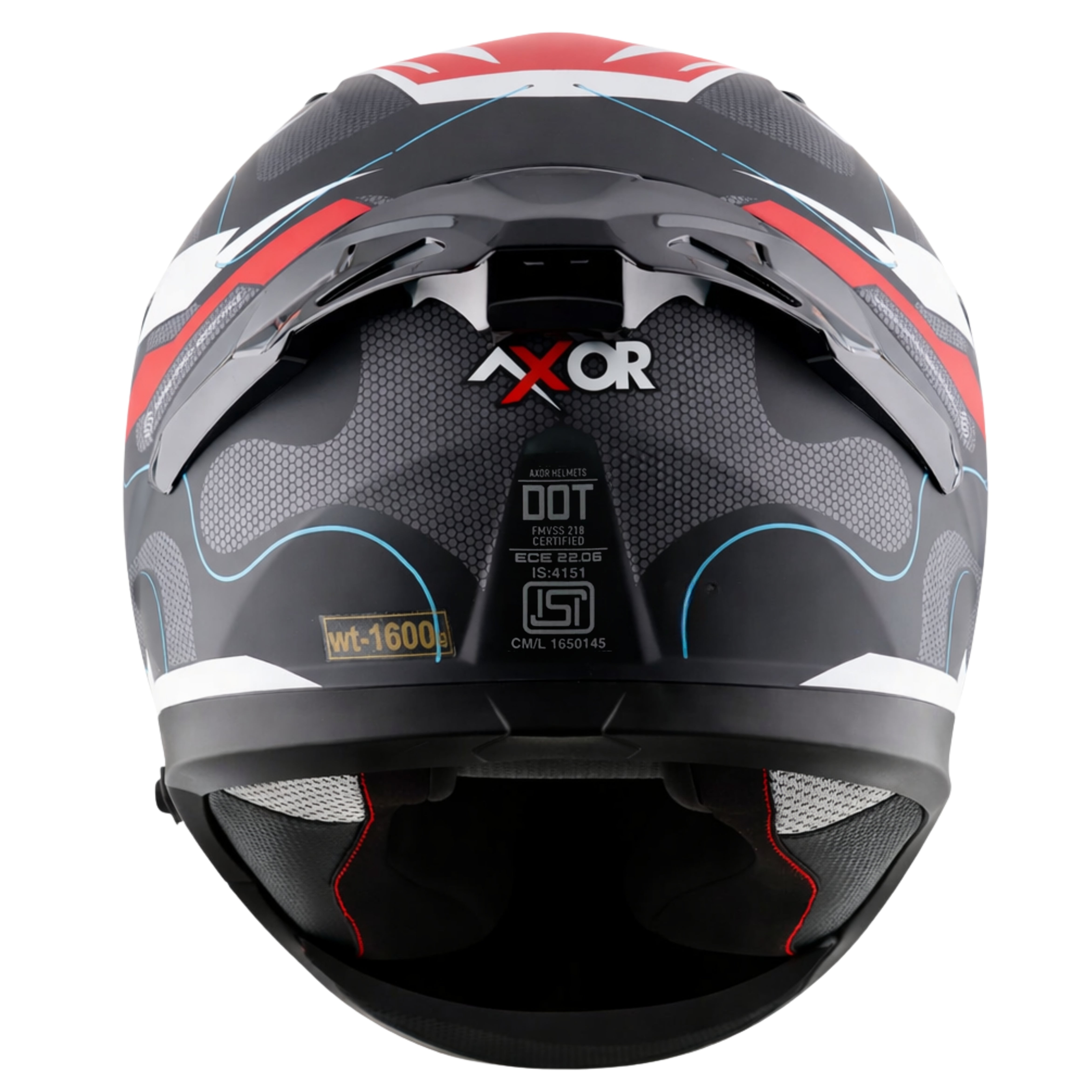 DULL BLACK RED