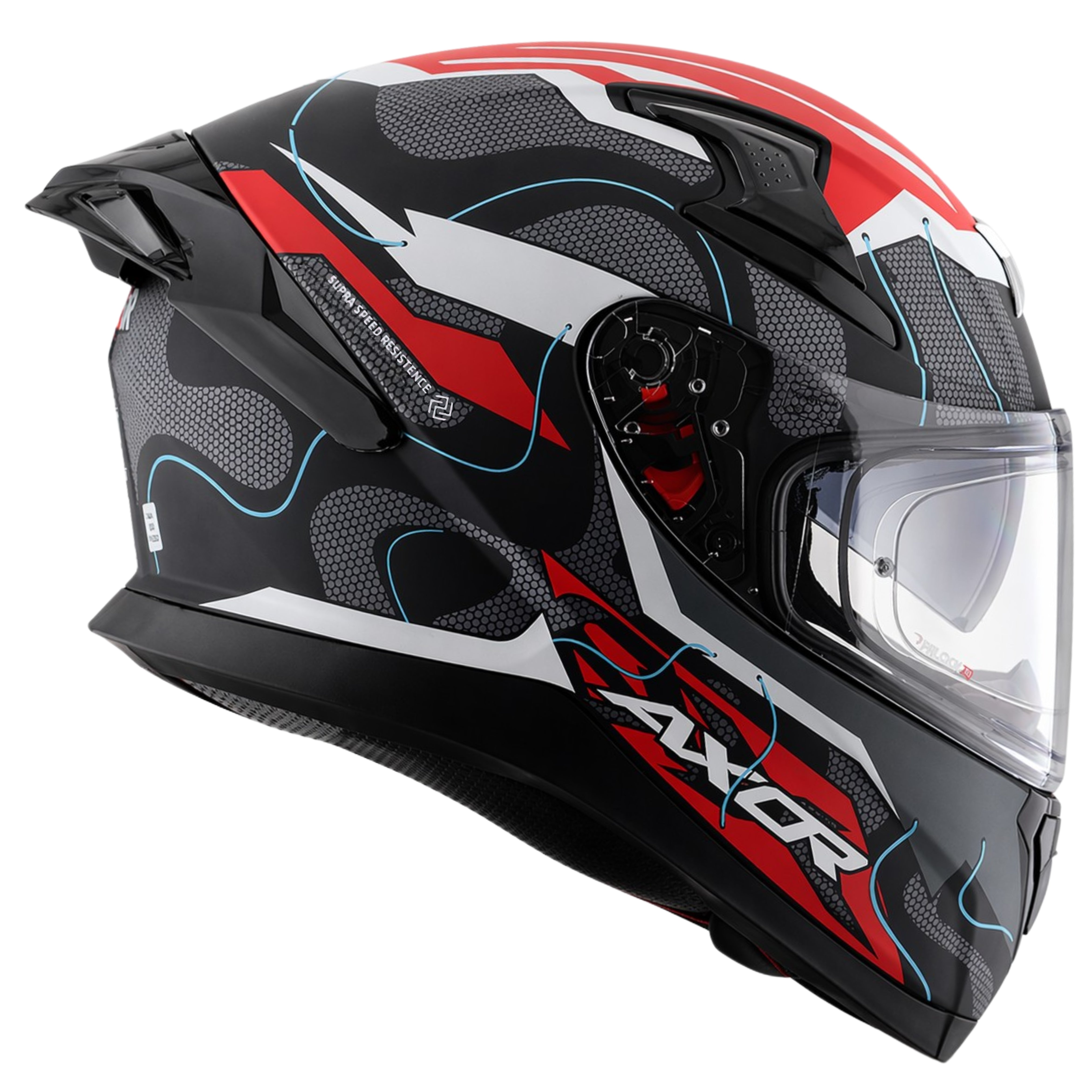 DULL BLACK RED