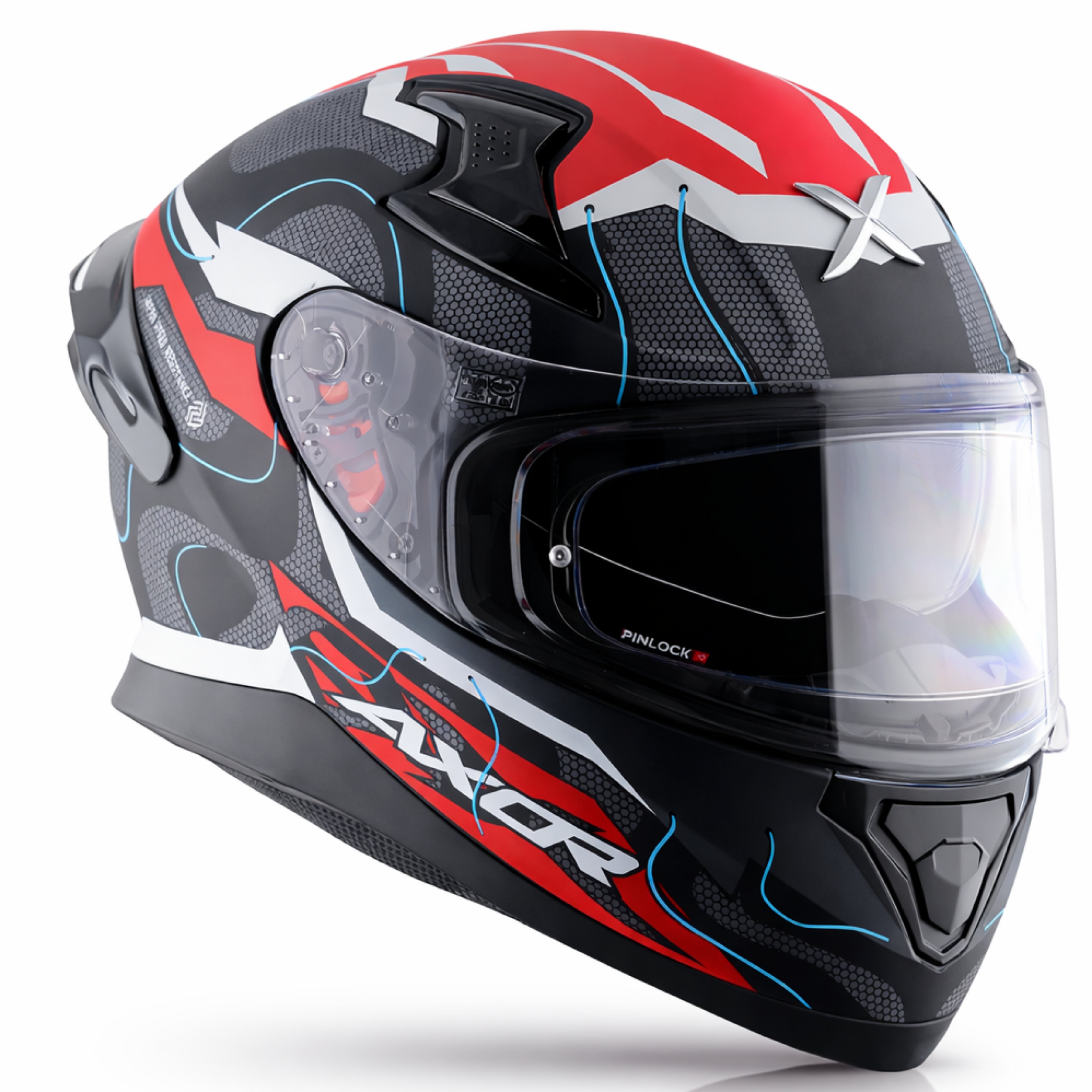 DULL BLACK RED