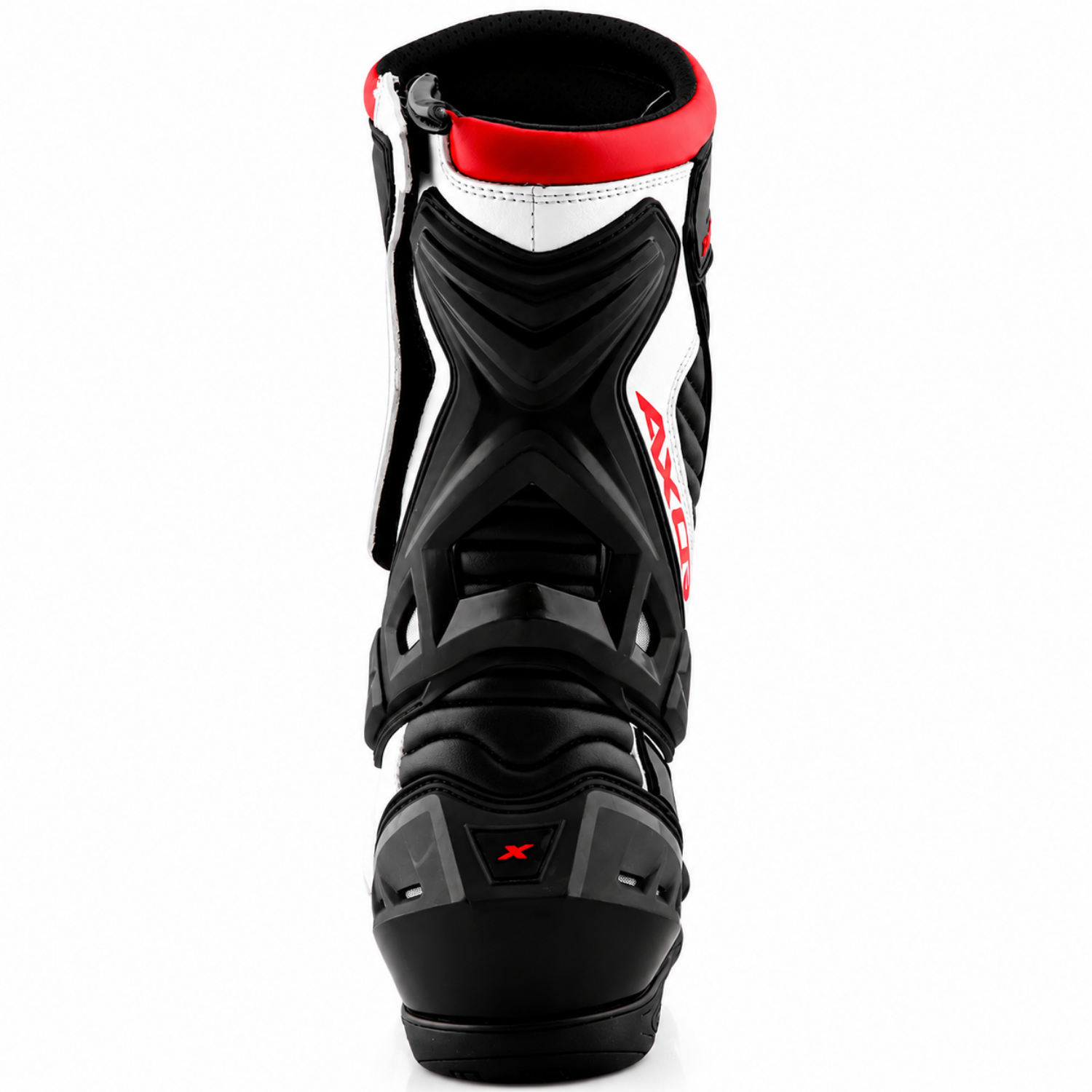 BLACK WHITE RED