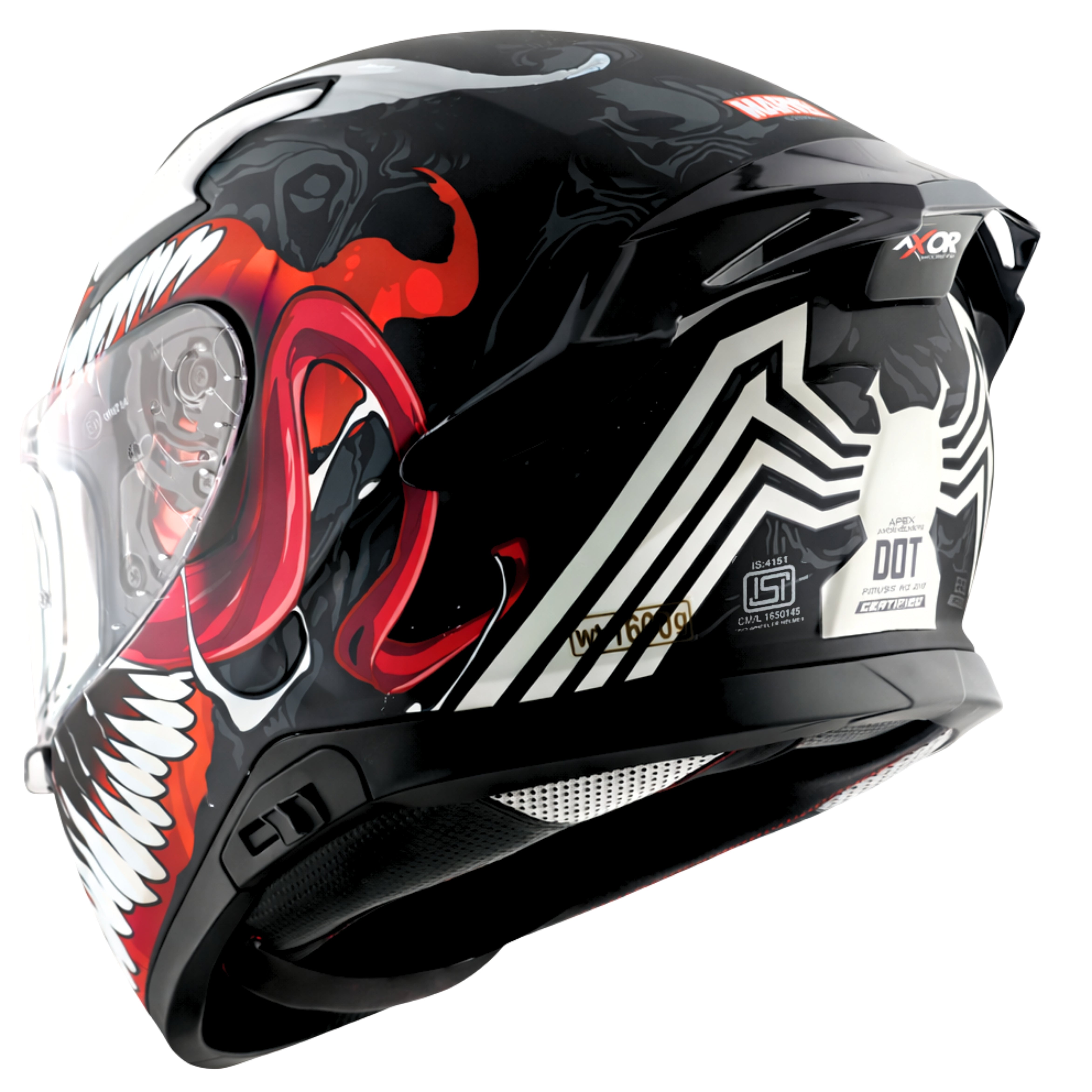 Dull Black Red