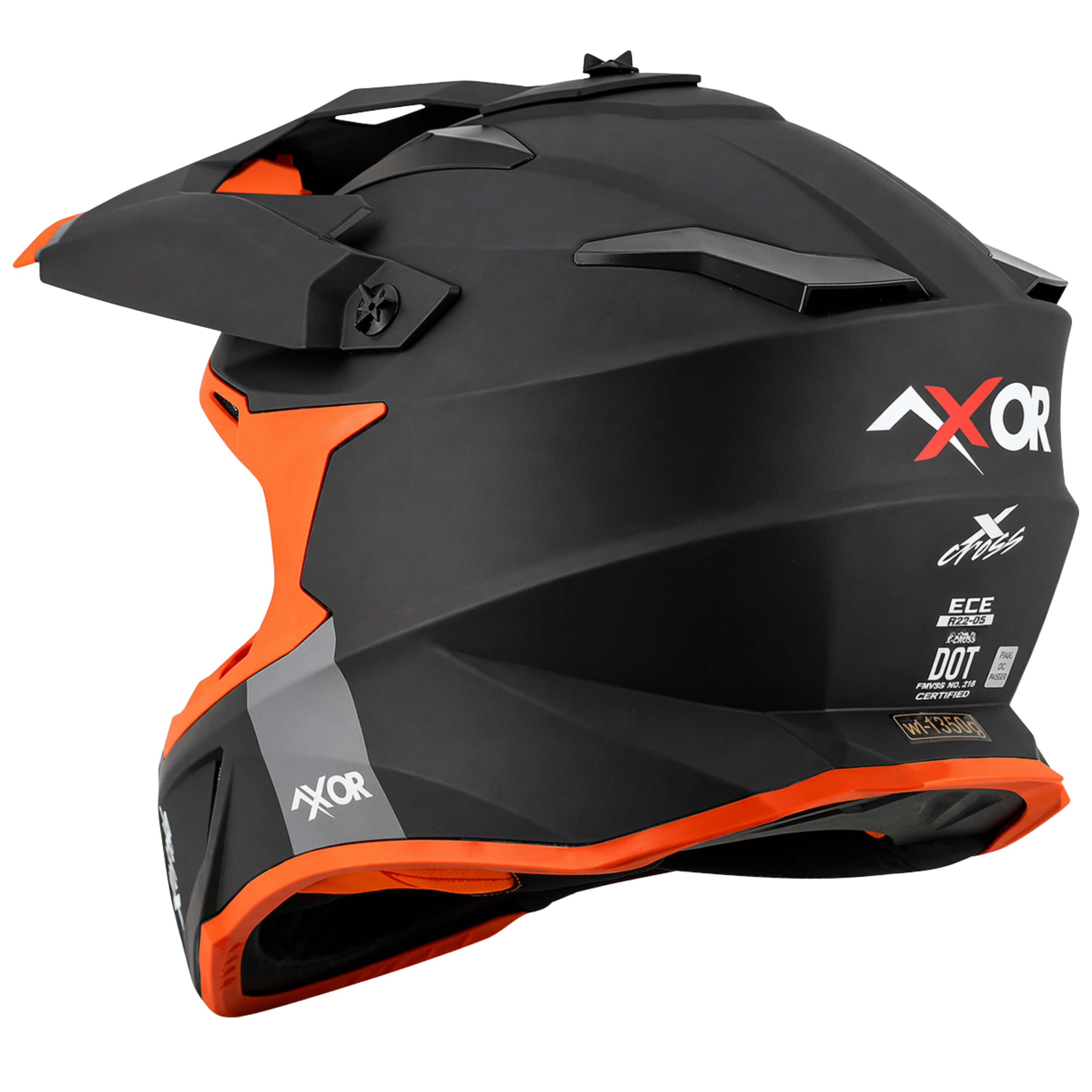 Dull Black Orange