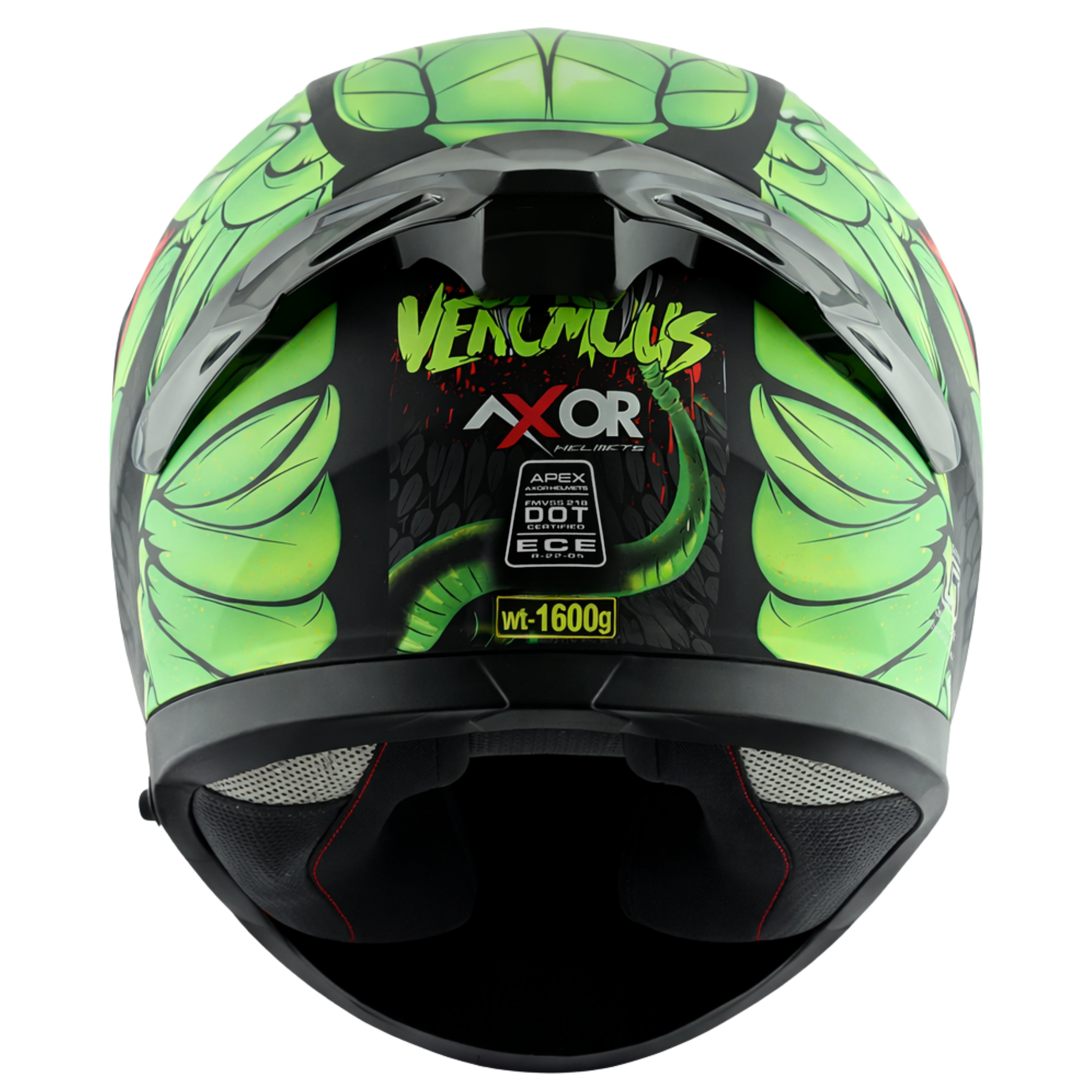 Dull Black Neon Green