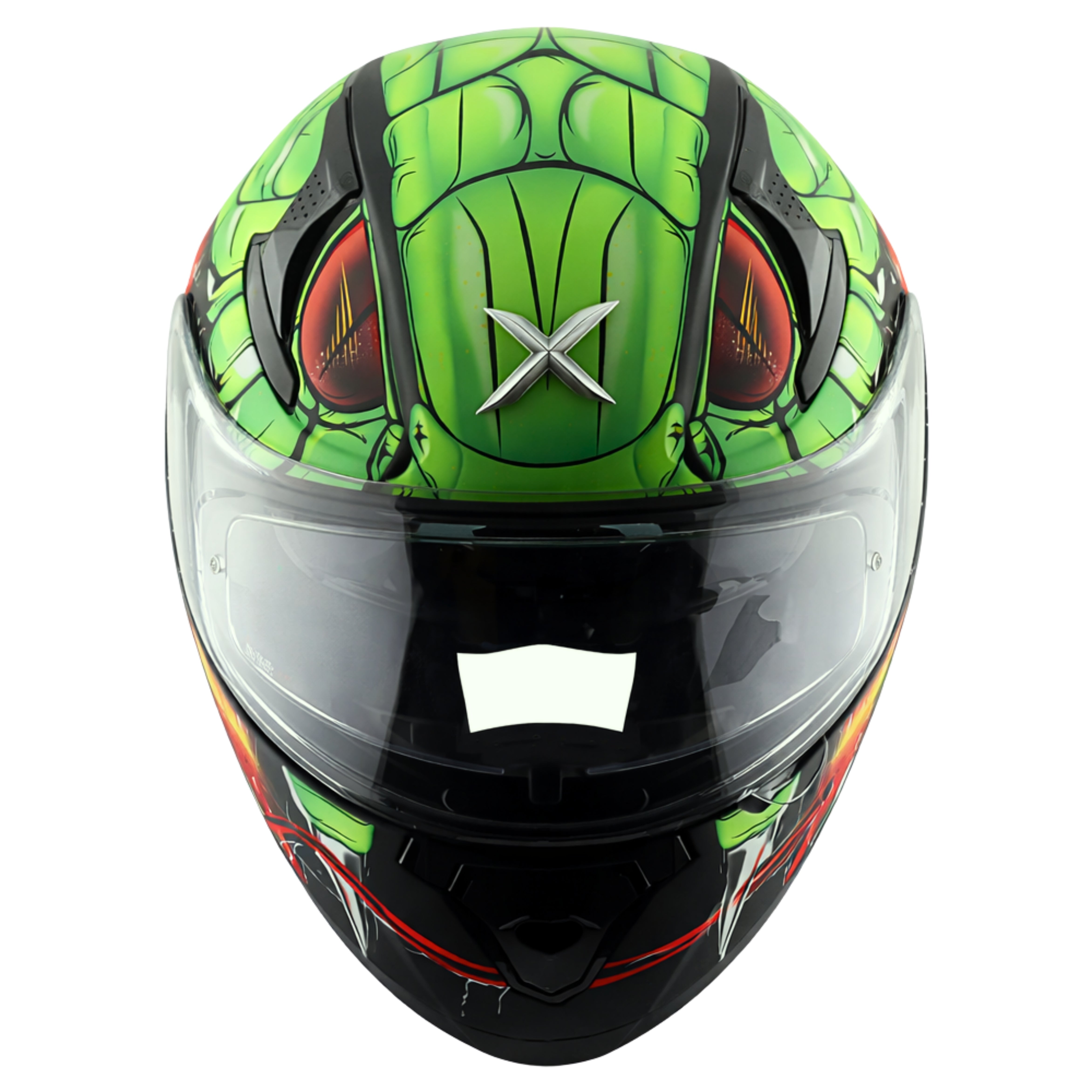 Dull Black Neon Green