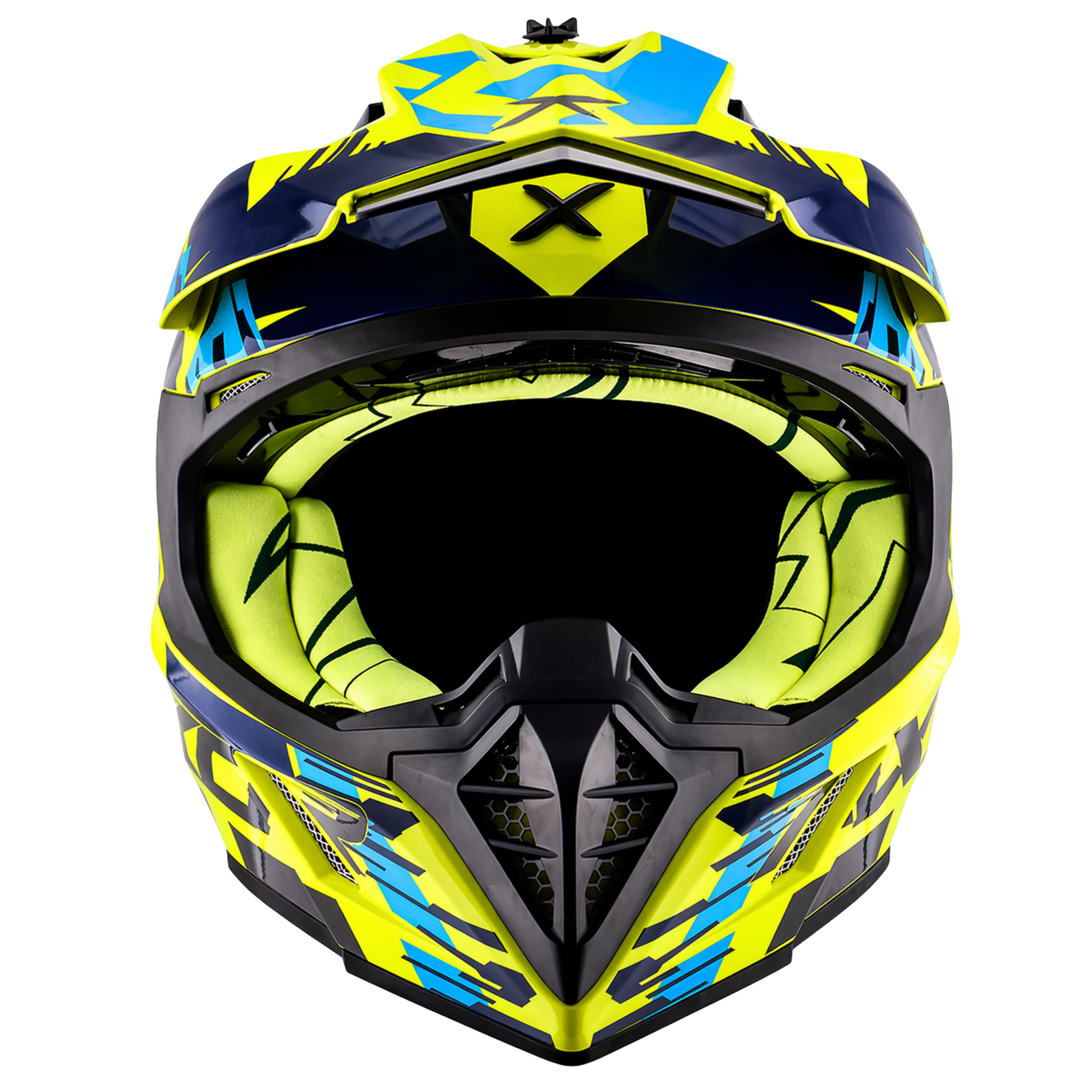 Neon Yellow Blue