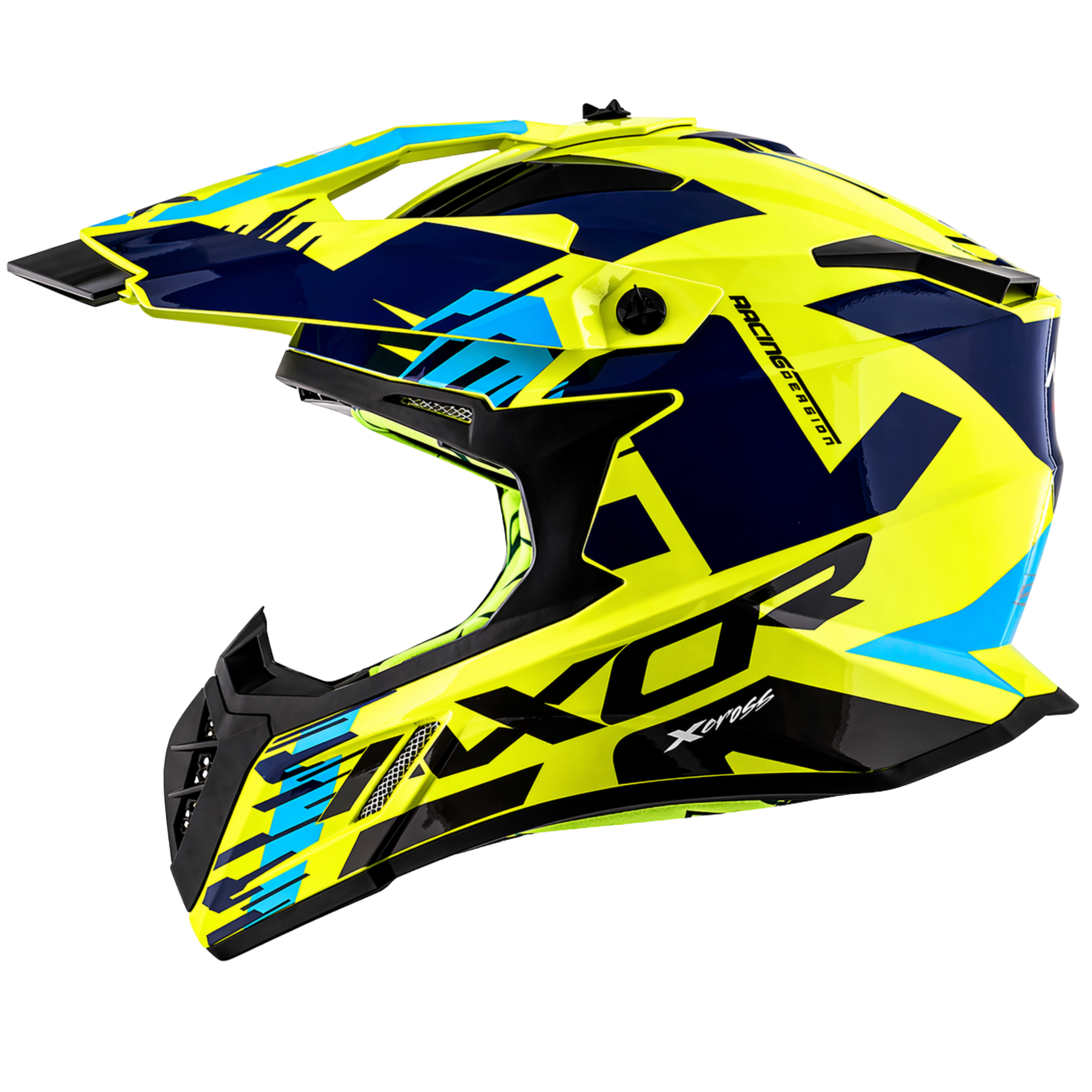 Neon Yellow Blue