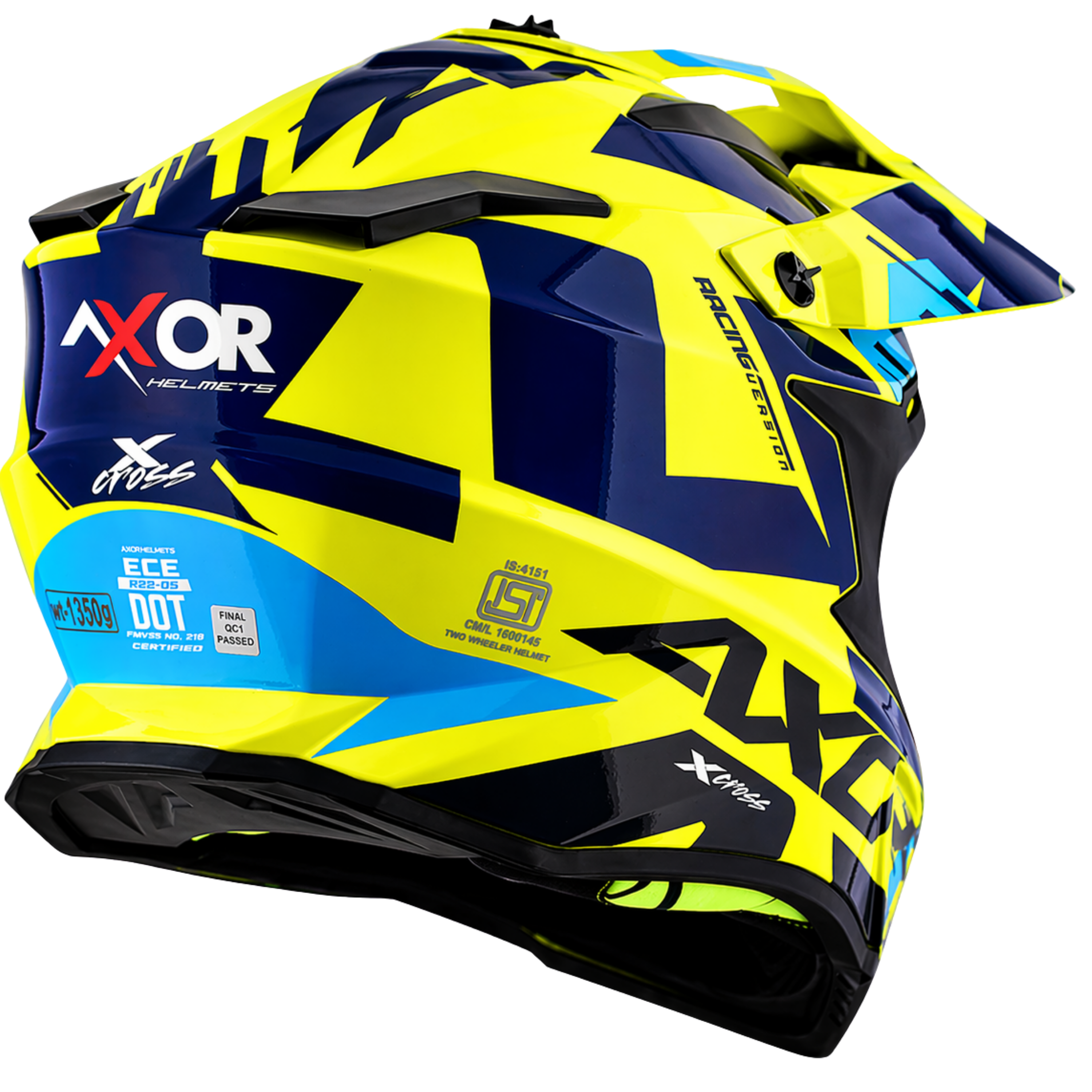 Neon Yellow Blue