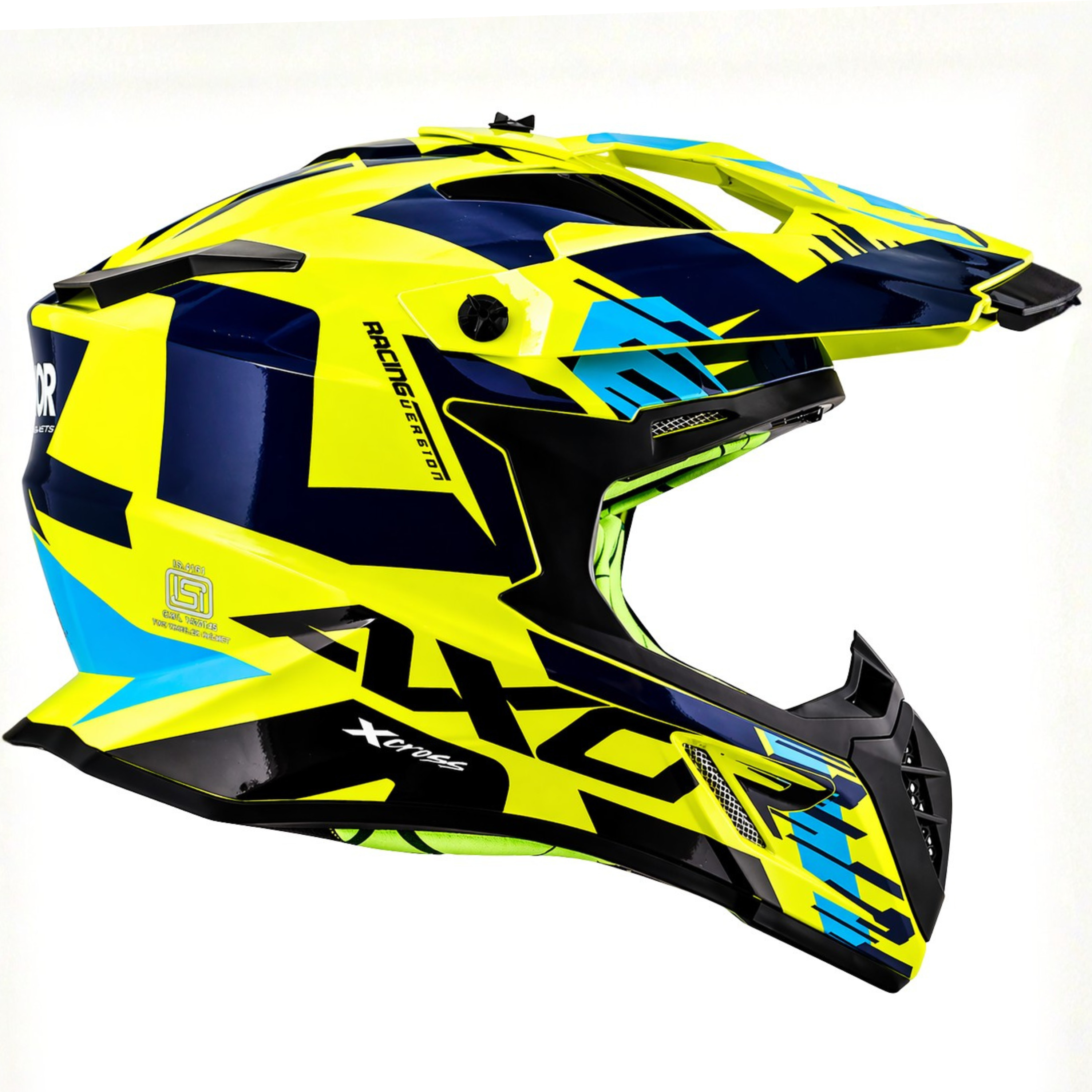 Neon Yellow Blue