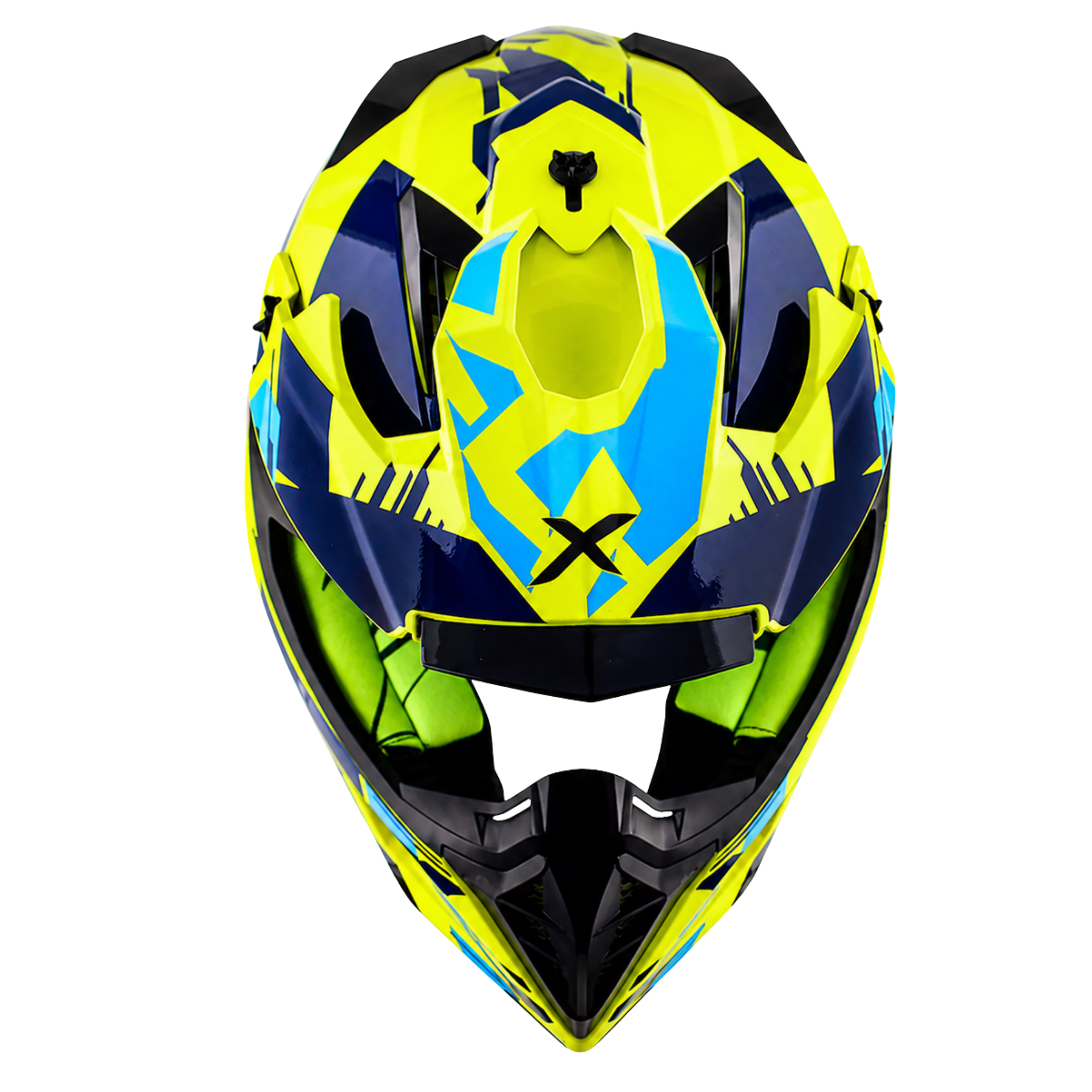 Neon Yellow Blue