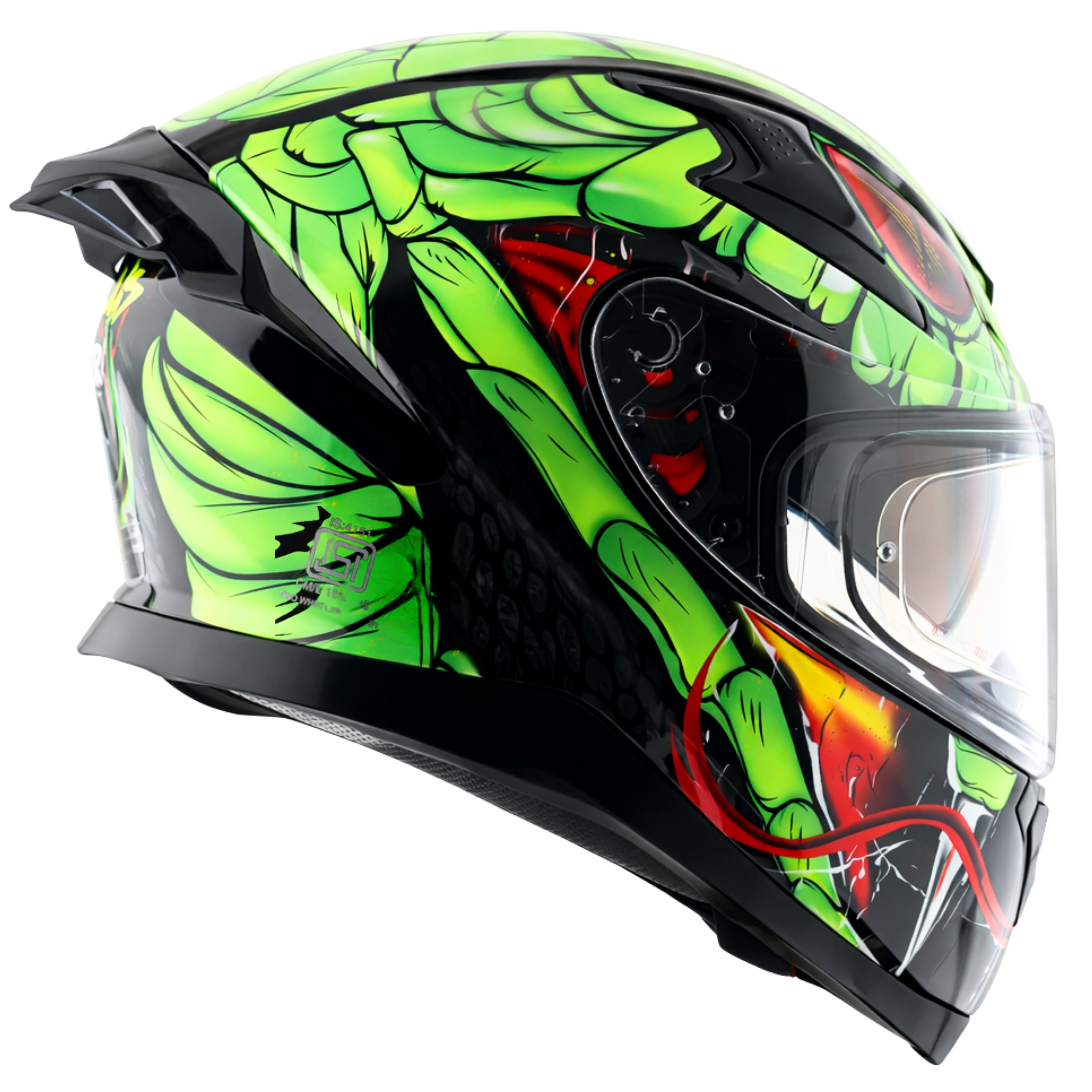 Black Neon Green