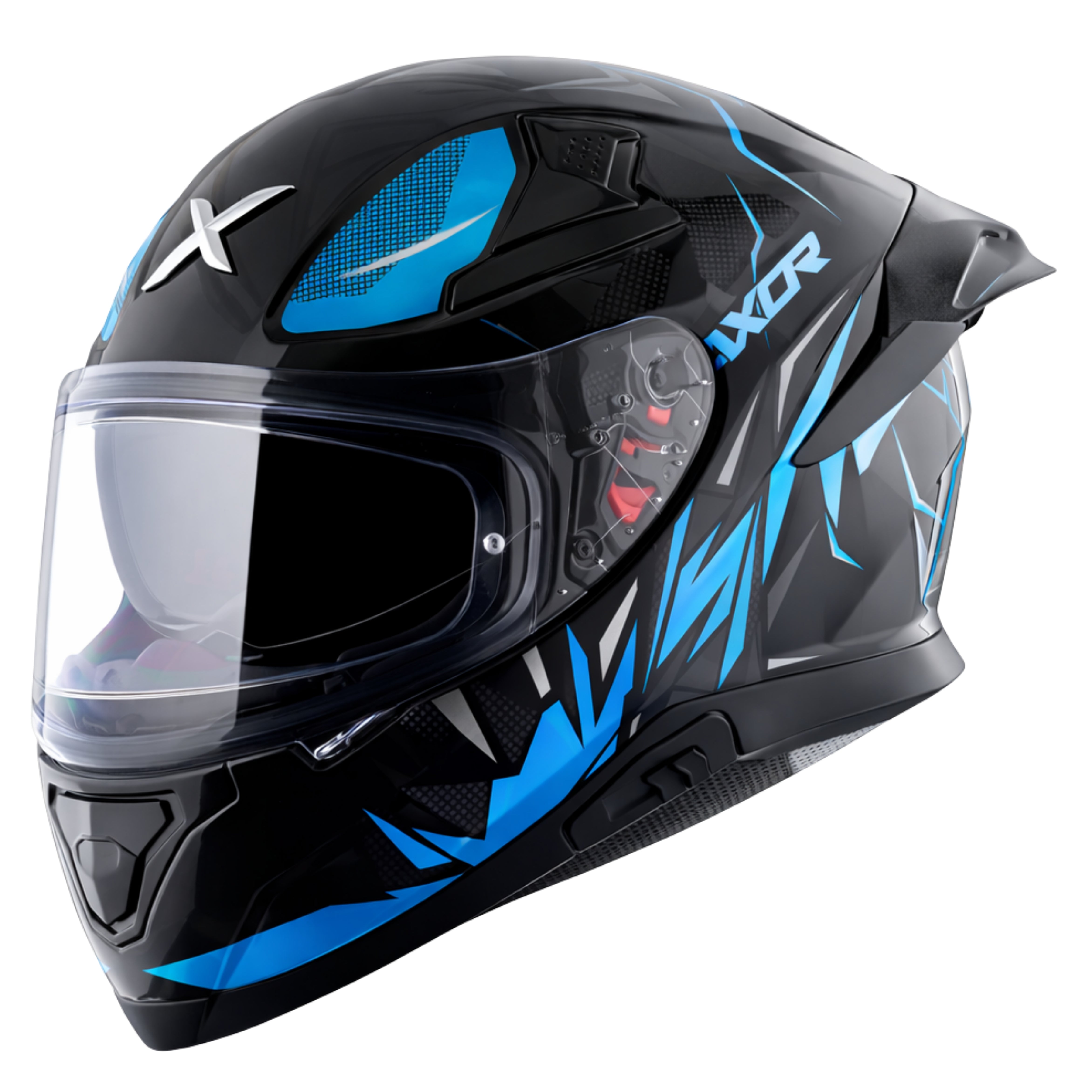 BLACK NEON BLUE