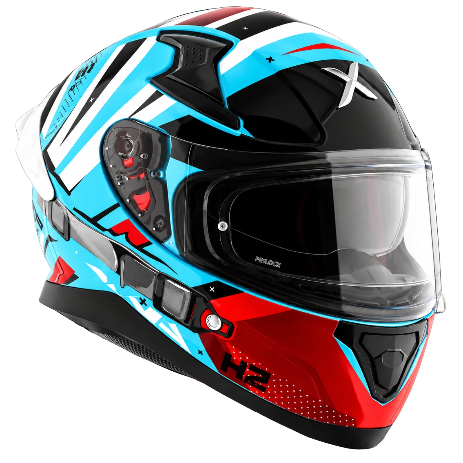 Hex Blue Red