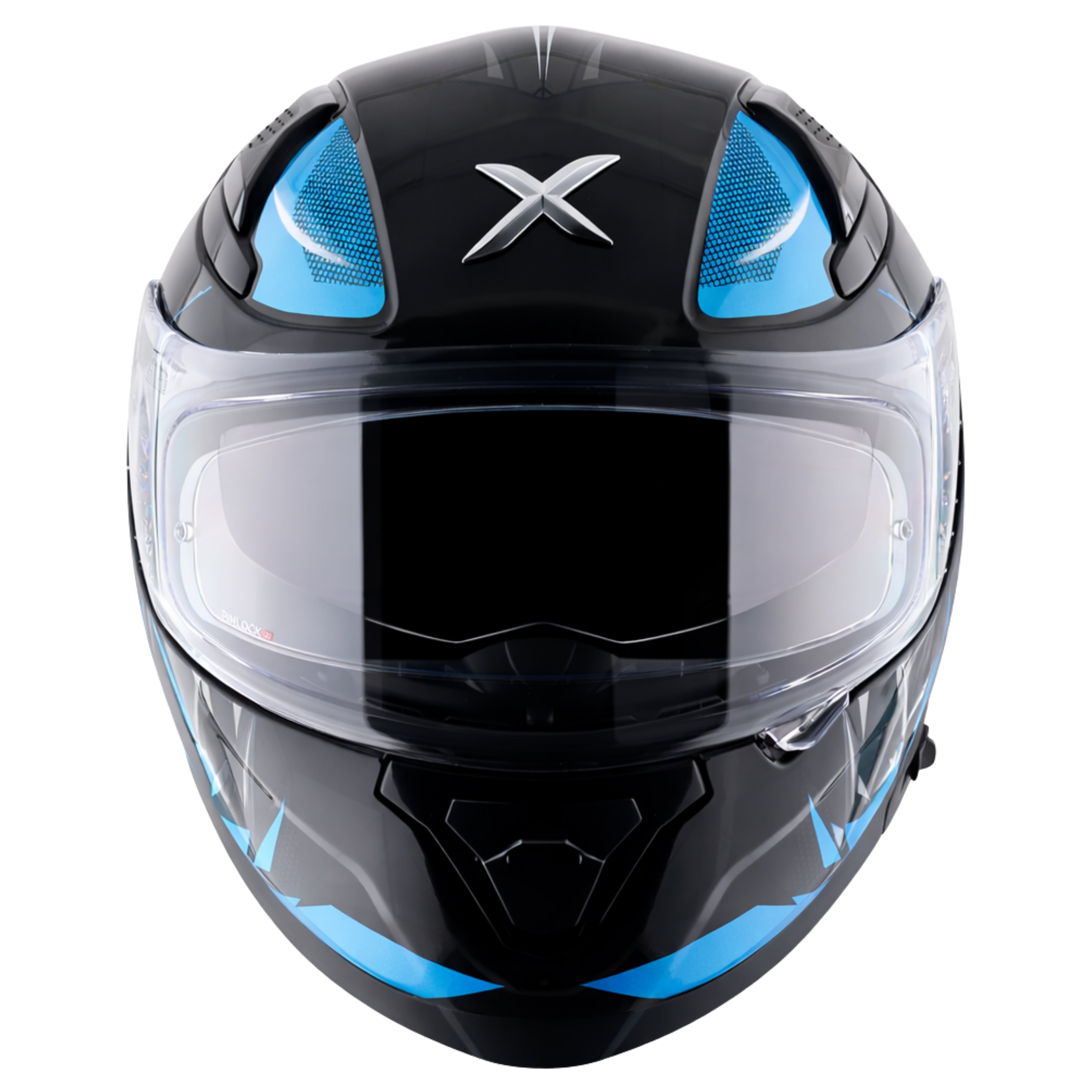 BLACK NEON BLUE