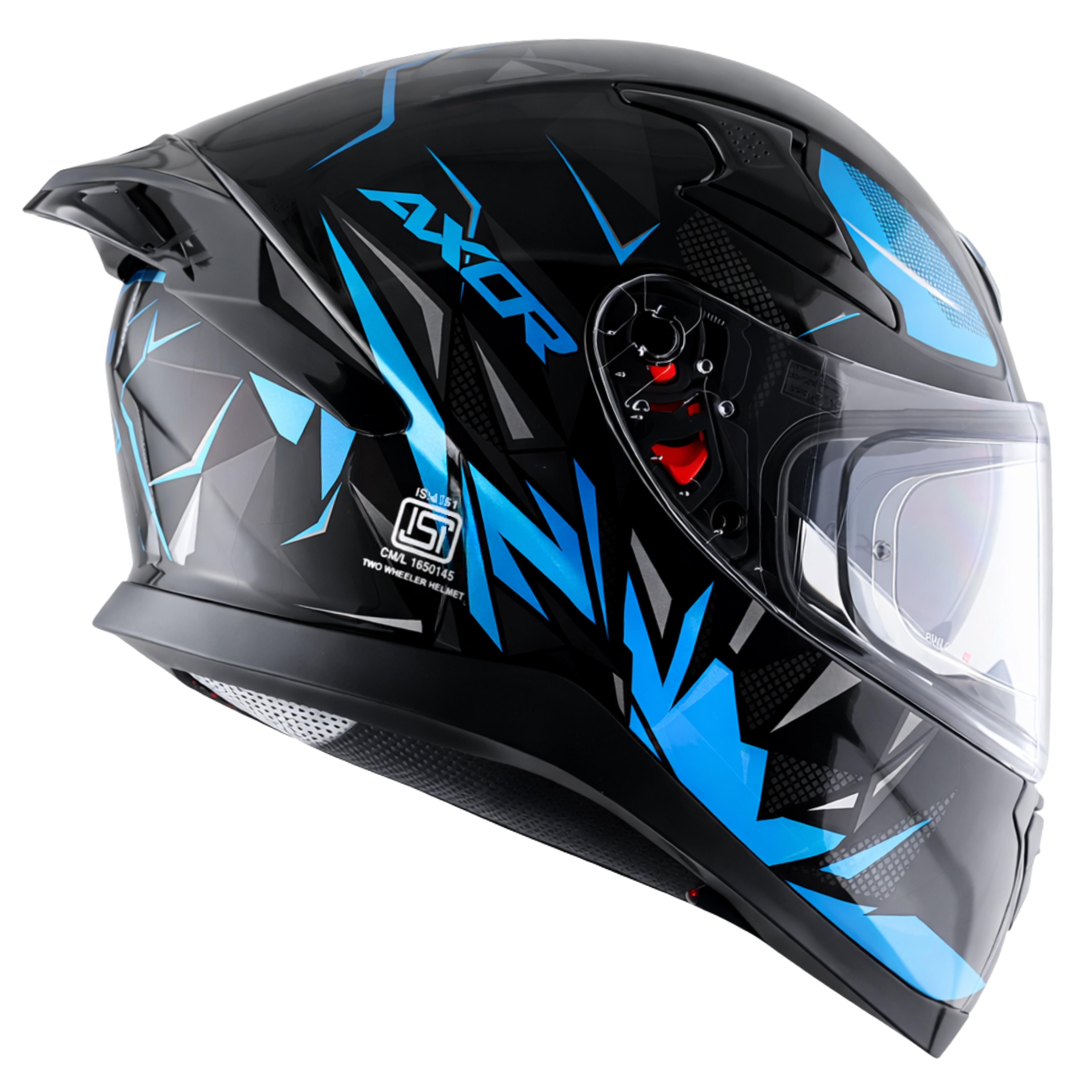 BLACK NEON BLUE