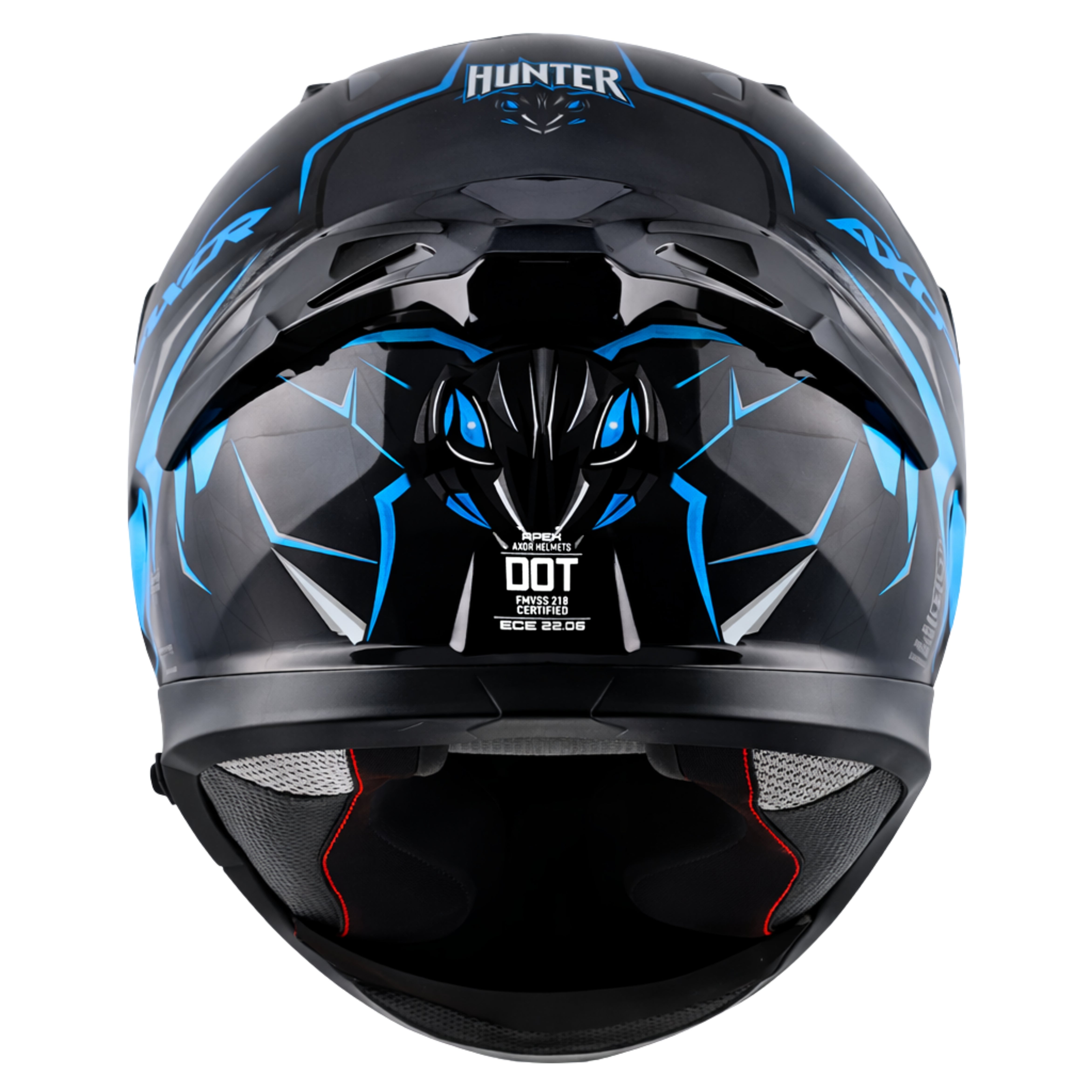 BLACK NEON BLUE