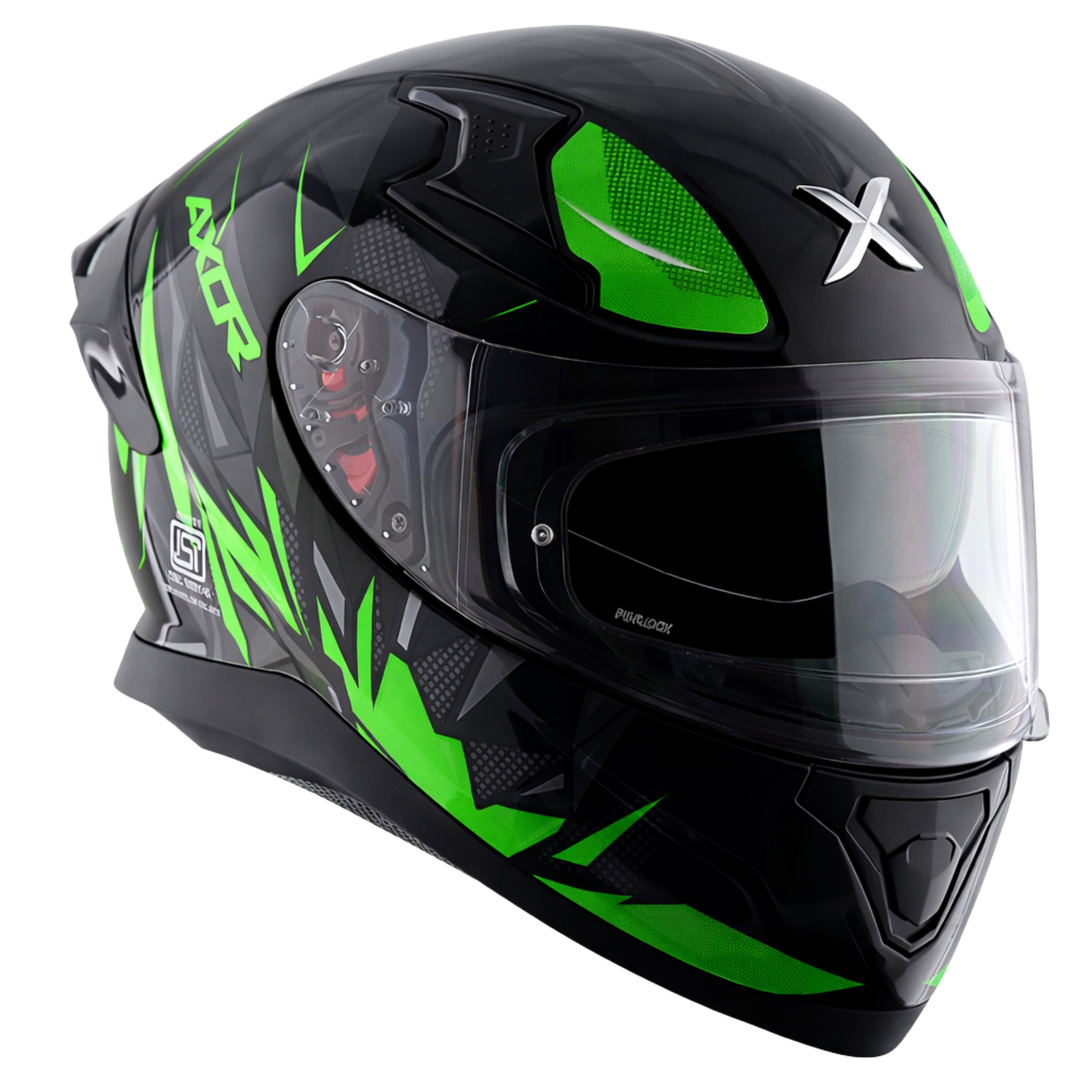 BLACK NEON GREEN