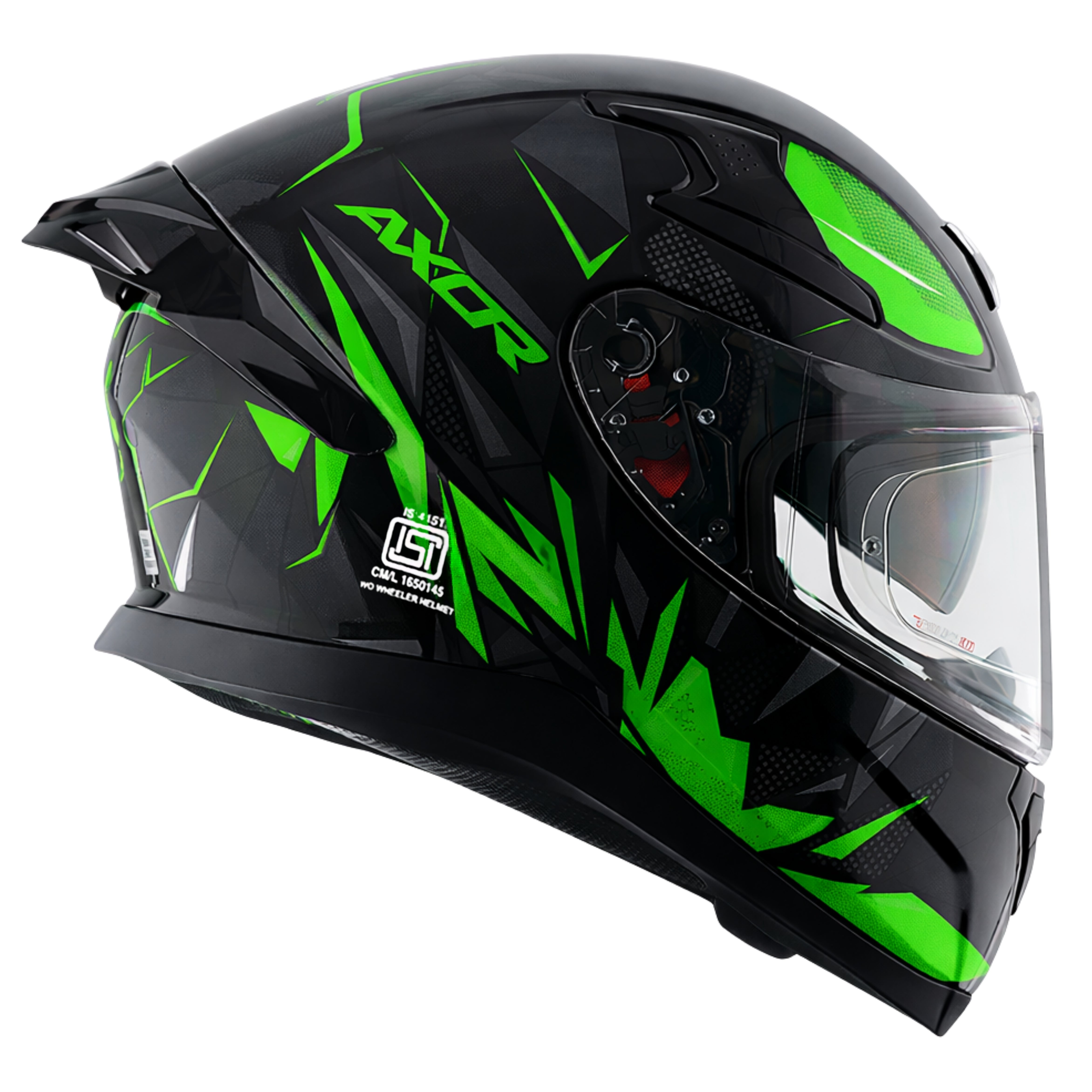 BLACK NEON GREEN