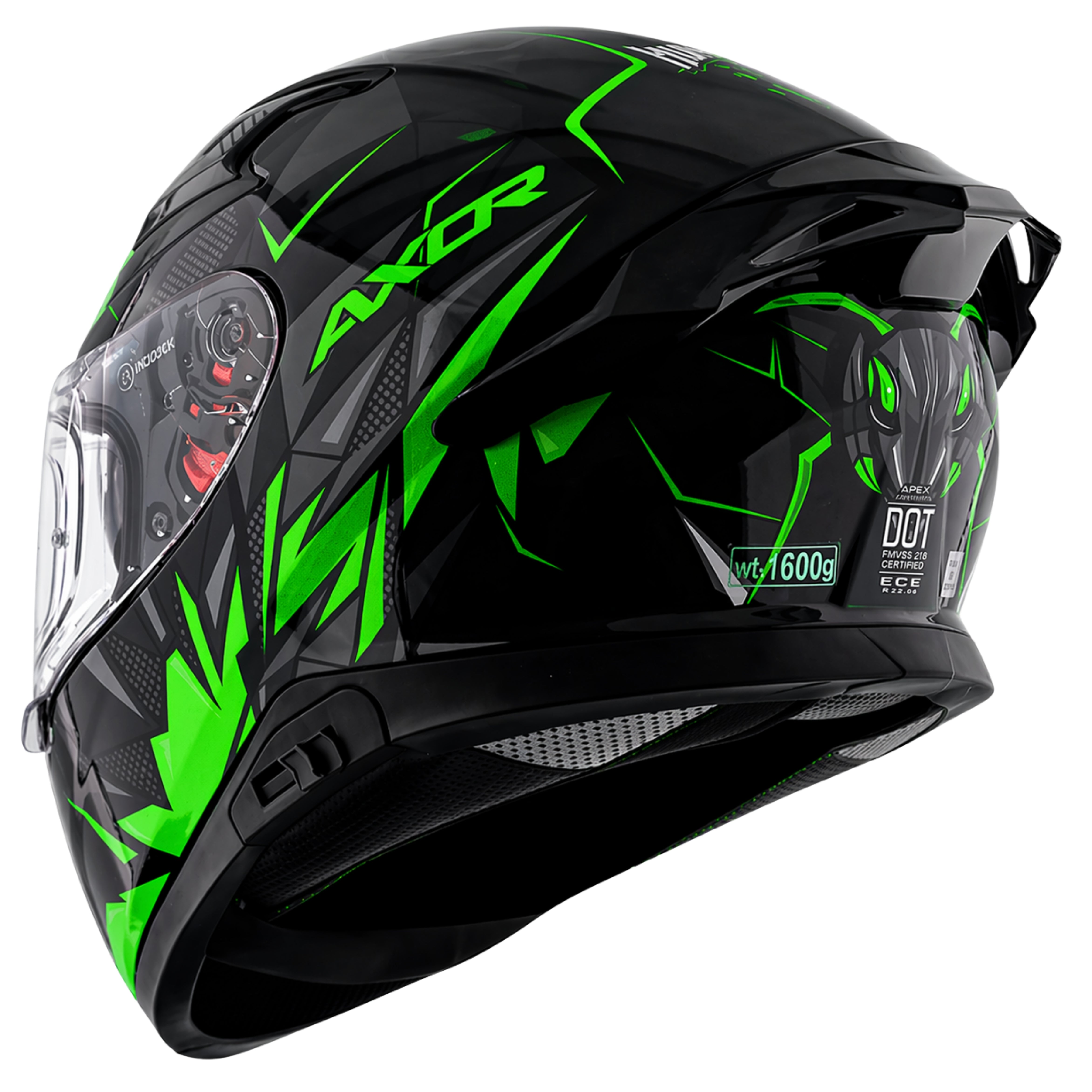 BLACK NEON GREEN
