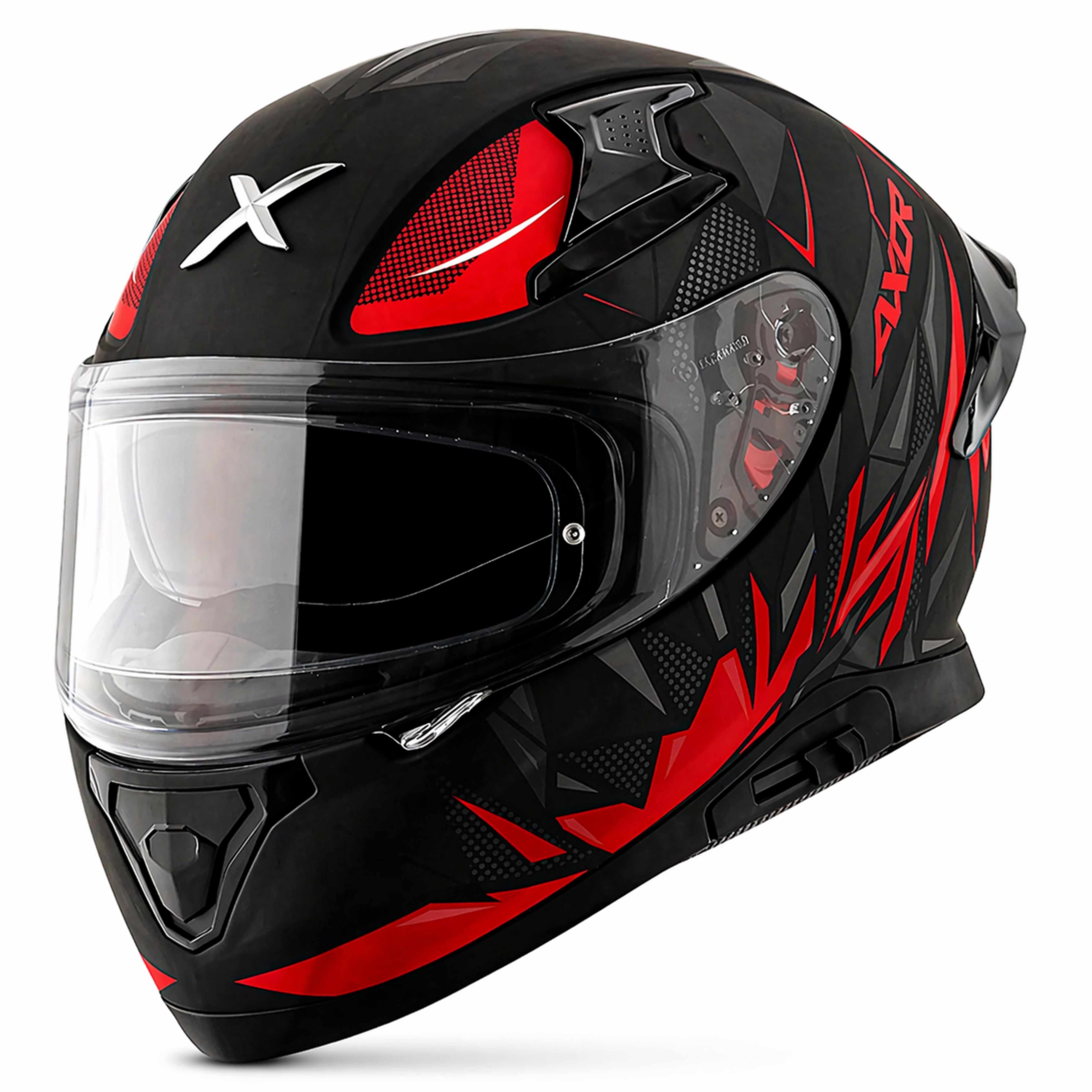 DULL BLACK RED