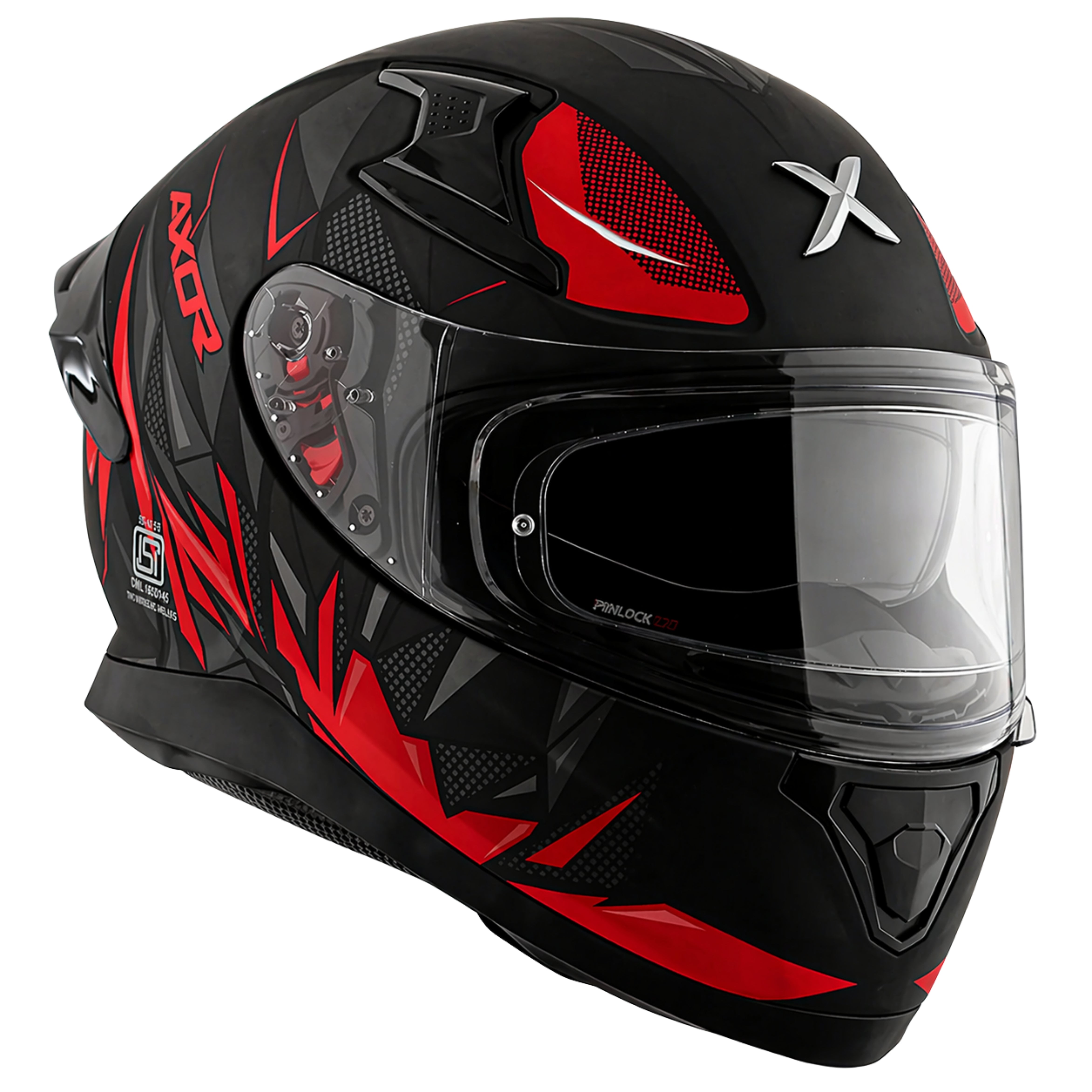 DULL BLACK RED
