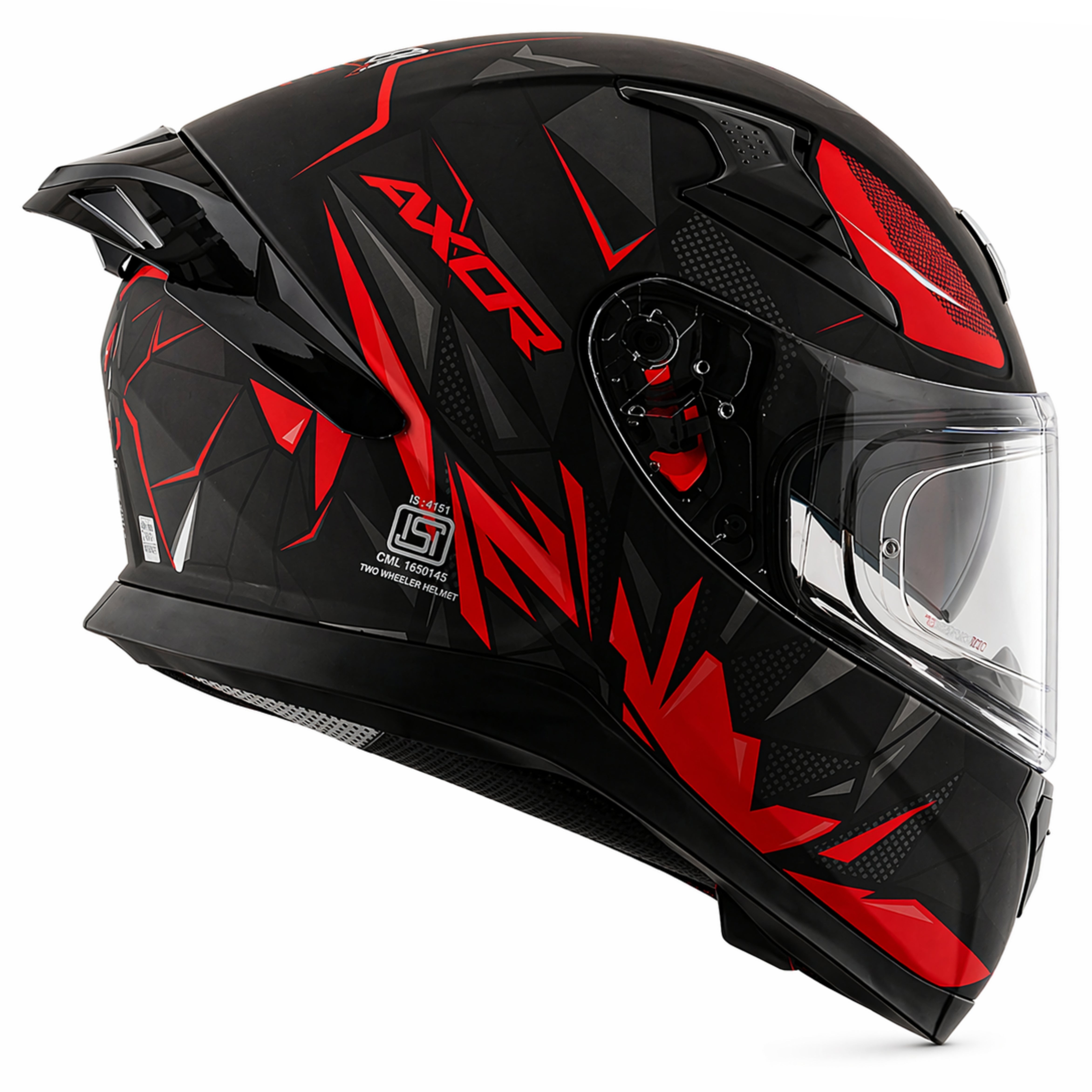DULL BLACK RED