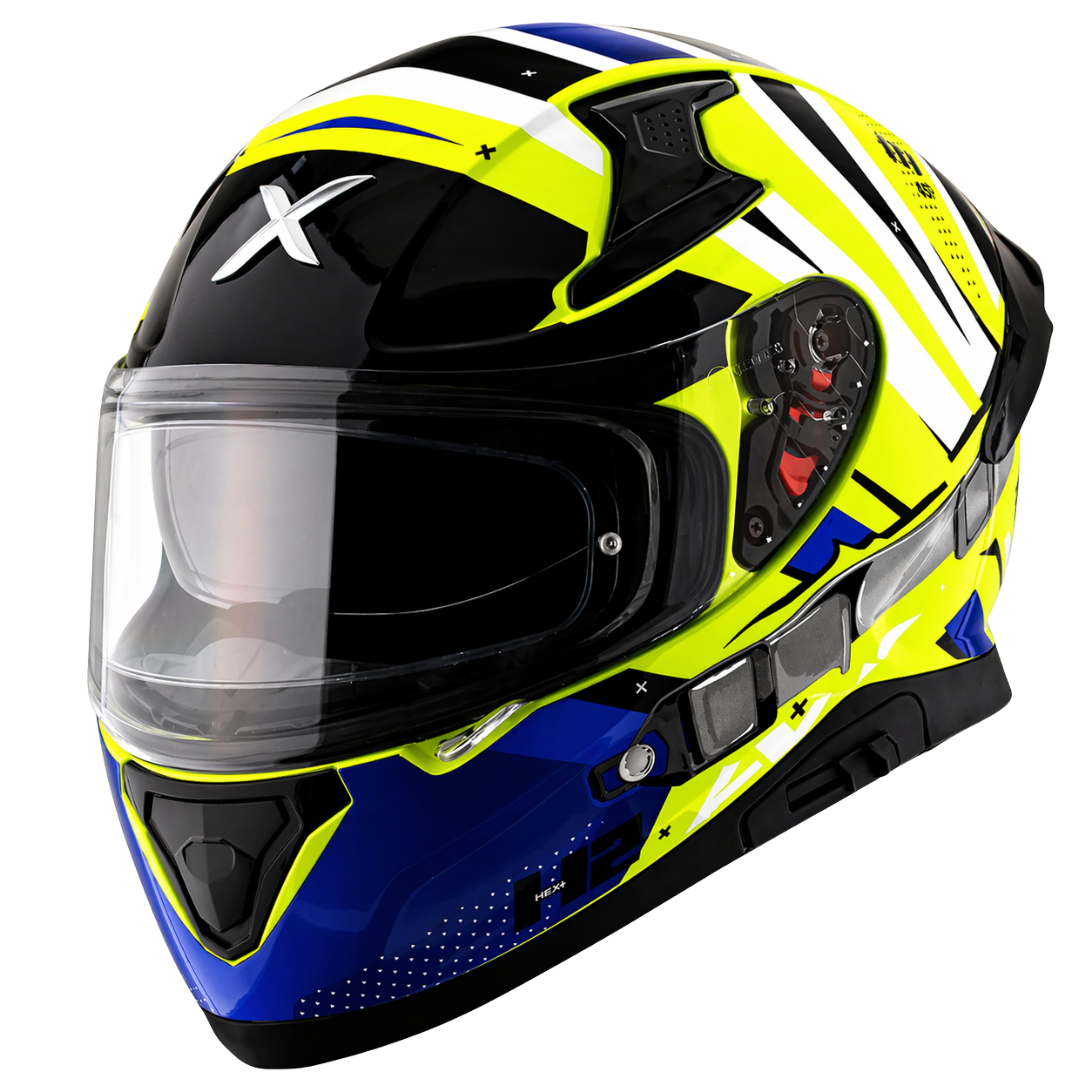 Neon Yellow Blue