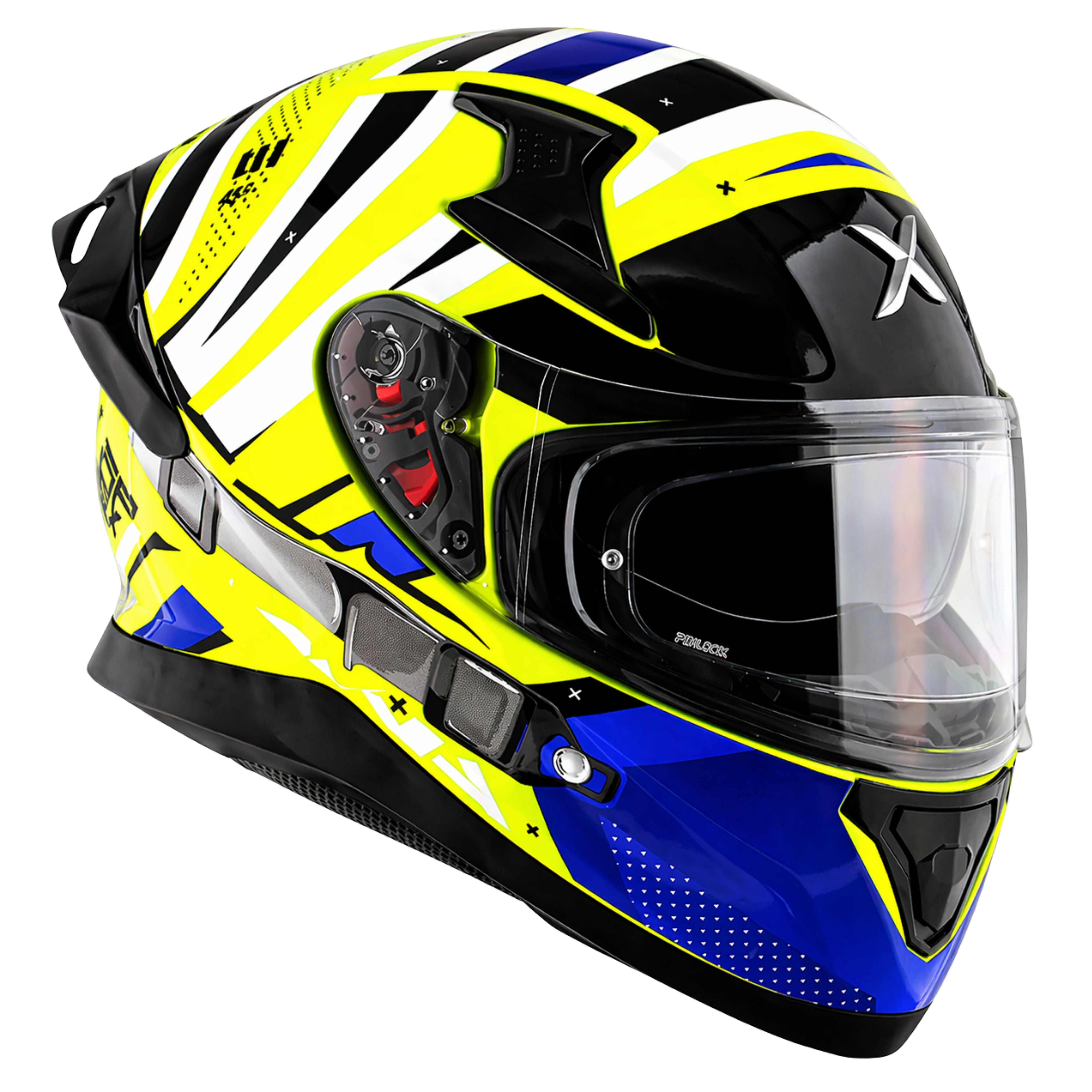 Neon Yellow Blue